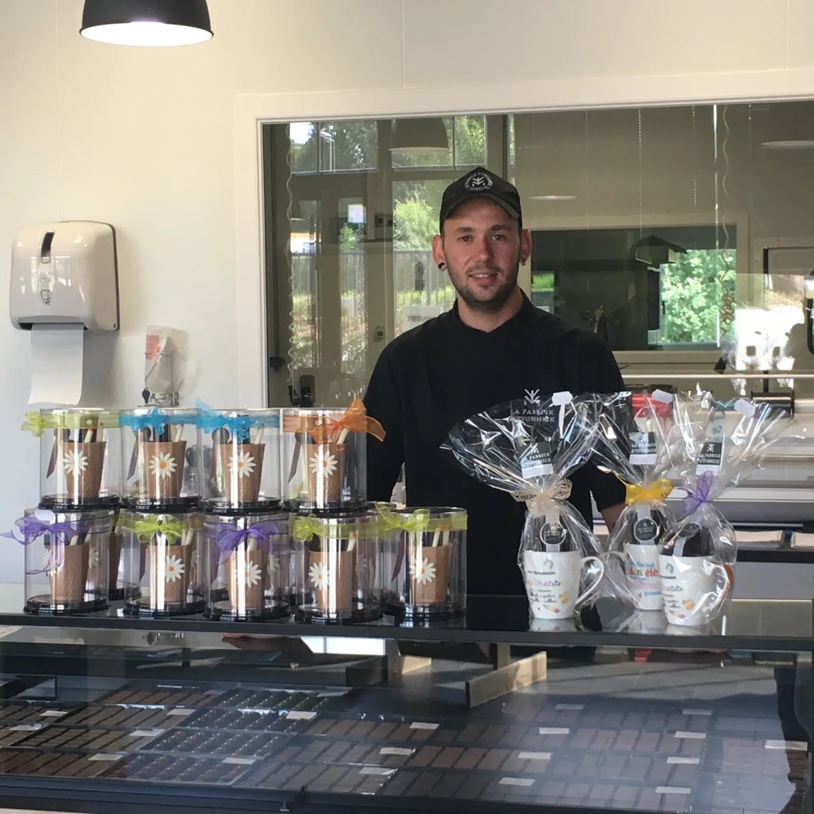 Les secrets de fabrick du chocolat d'Andréas