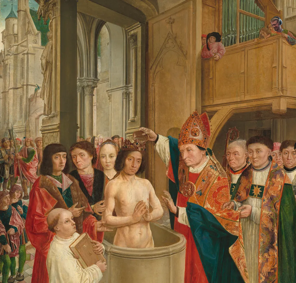 Le Baptême de Clovis : en duplex !