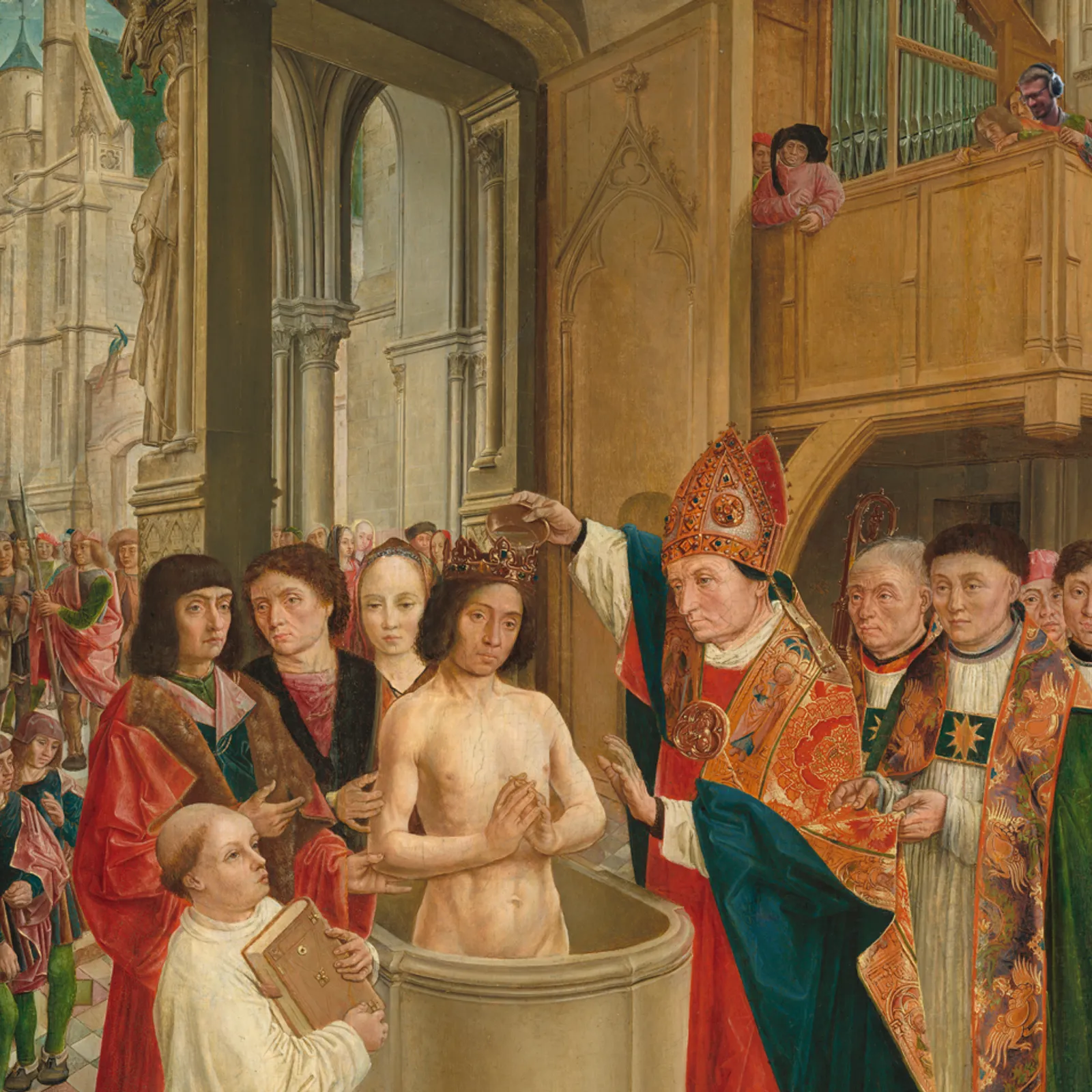 Le Baptême de Clovis : en duplex !