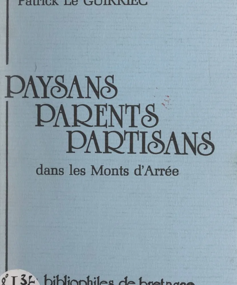 Patrick Le Guirriec, un ethnologue enquête en Finistère dans les années 80 1ère partie