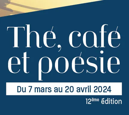 12e édition de Thé, café et poésie dans des cafés-librairies de Bretagne