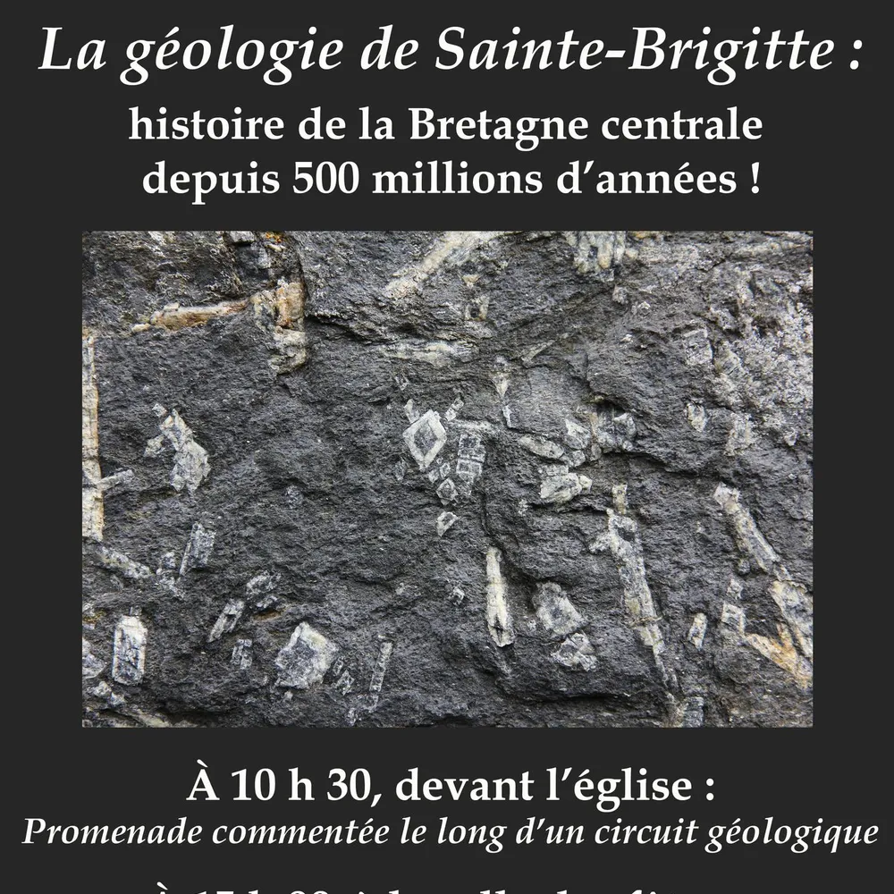 La géologie de Sainte-Brigitte (Carte Blanche)