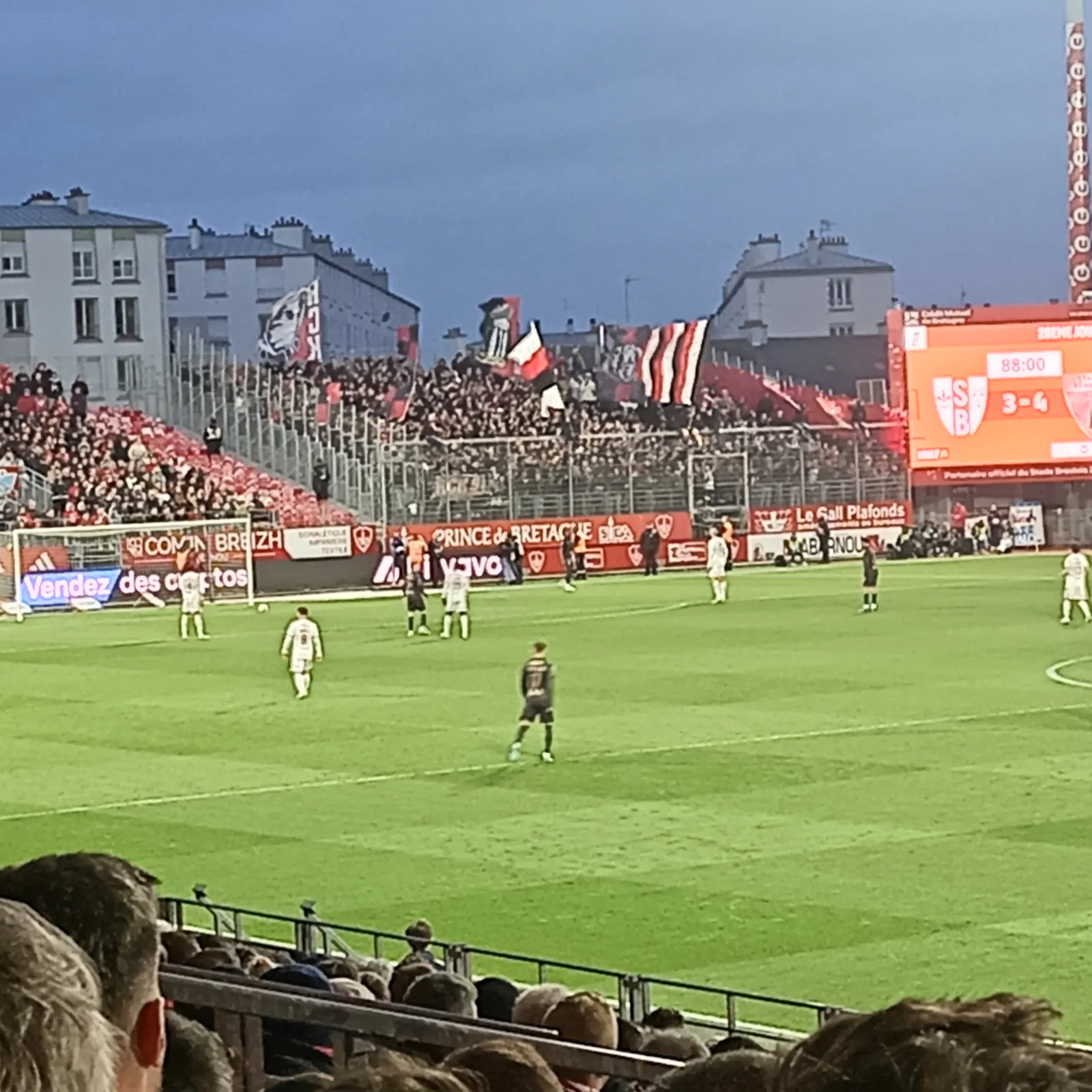 Stad Brest-Stad Roazhon, aet eo an derbi 4-3 gant Roazhon 