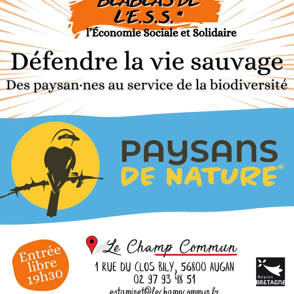 Défendre la vie sauvage : des paysan·nes au service de la biodiversité [Blablas de l'ESS du 26/03/2025]