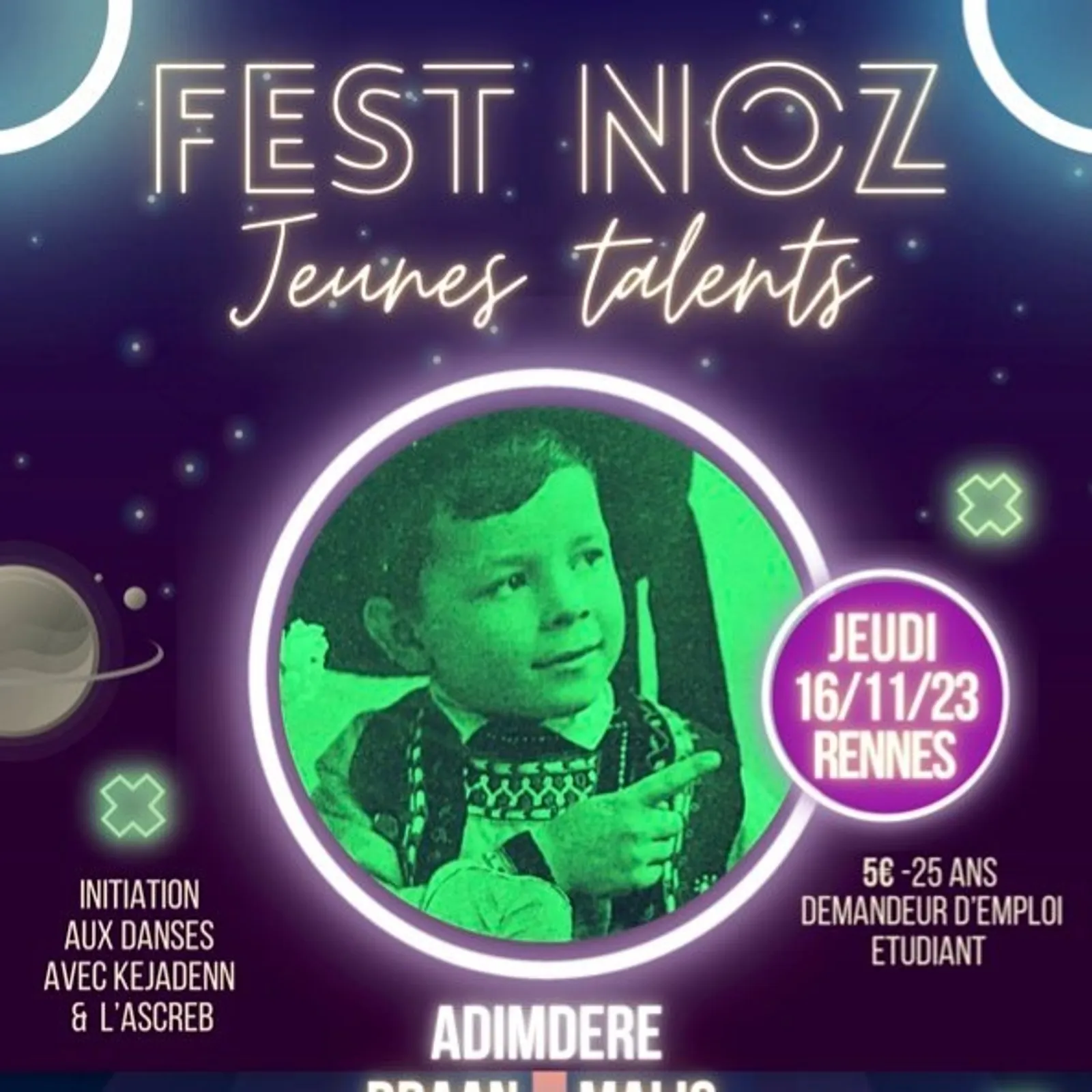 Tarzh an Noz al lun 13 a viz du 2023