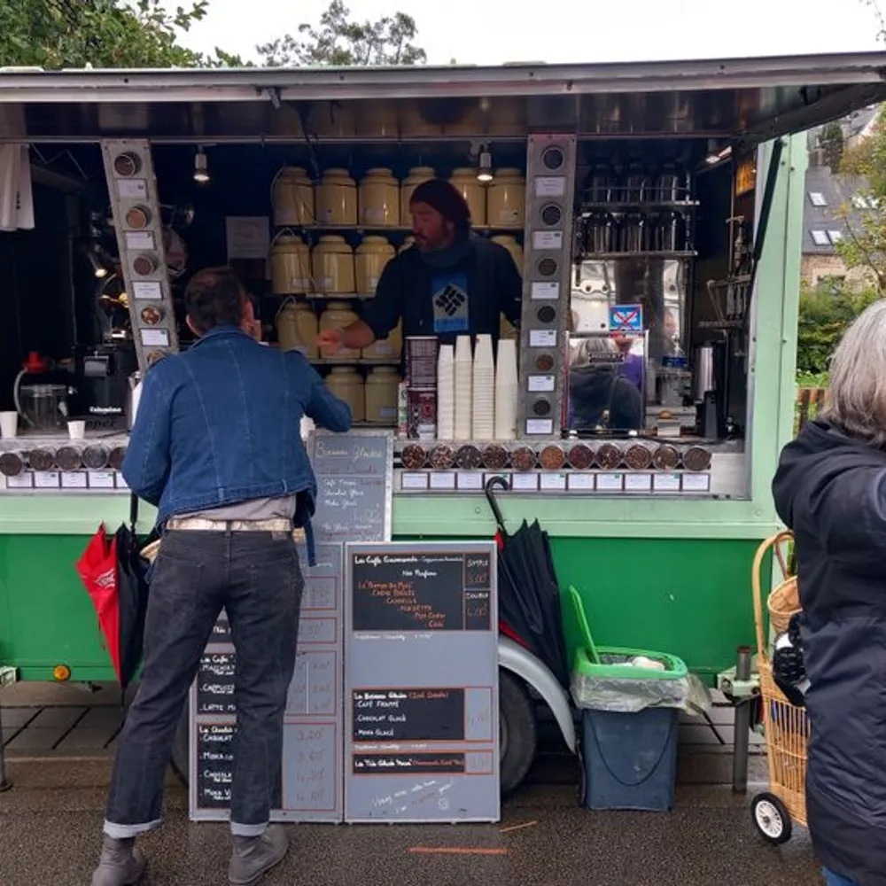 Tristan sait faire du bon café