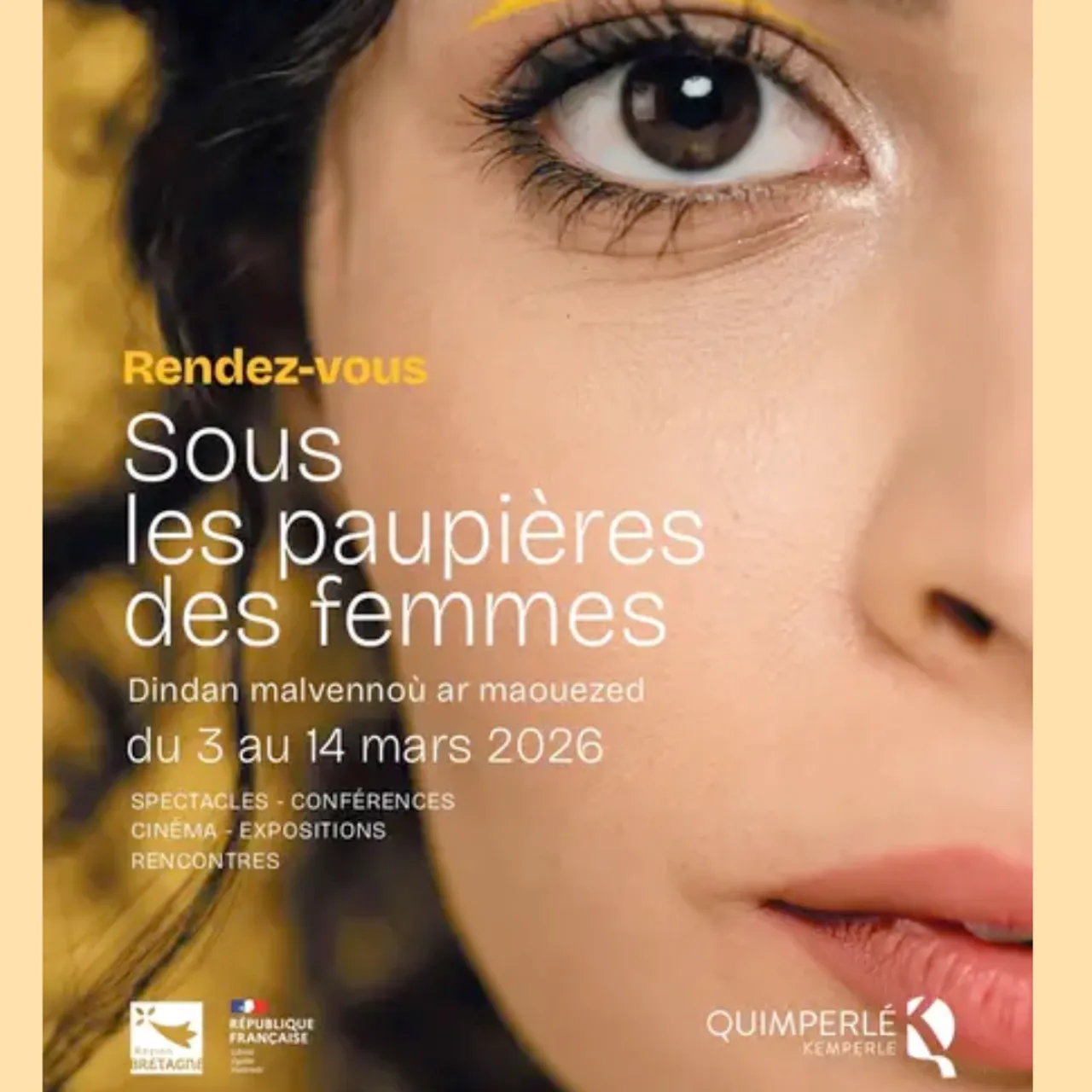 Le festival " Les paupières des femmes" 2026 à Quimperlé