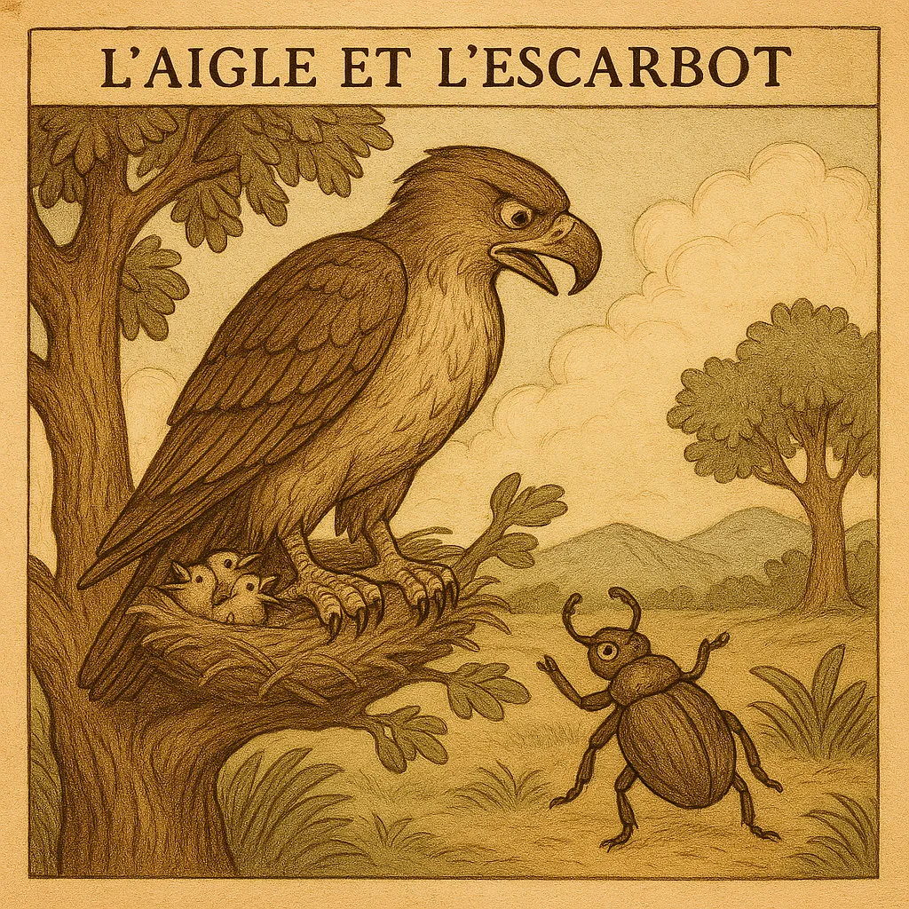 L’Aigle et l’Escarbot