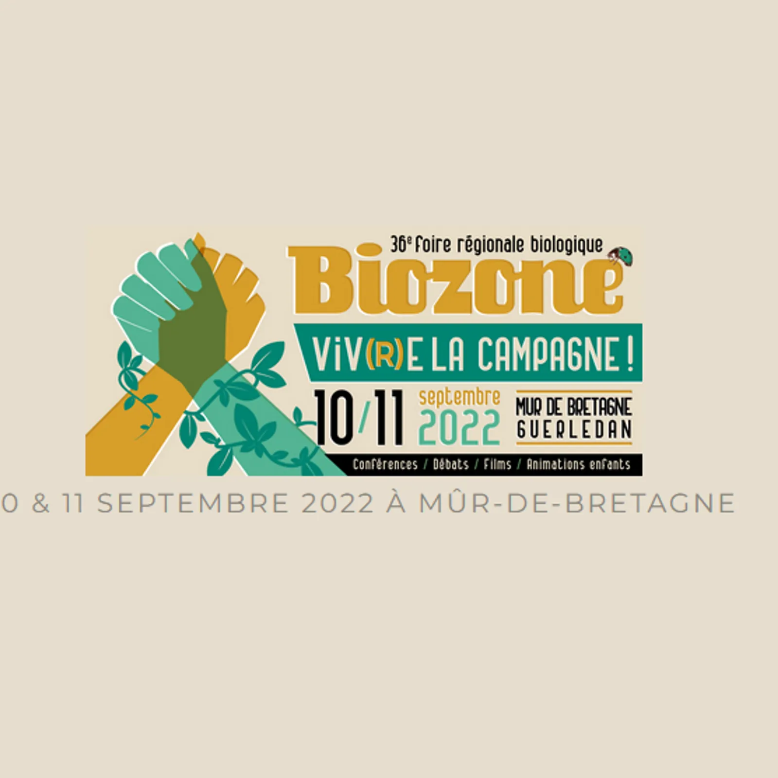 Foire Biozone 2022 : VIV(R)E LA CAMPAGNE !