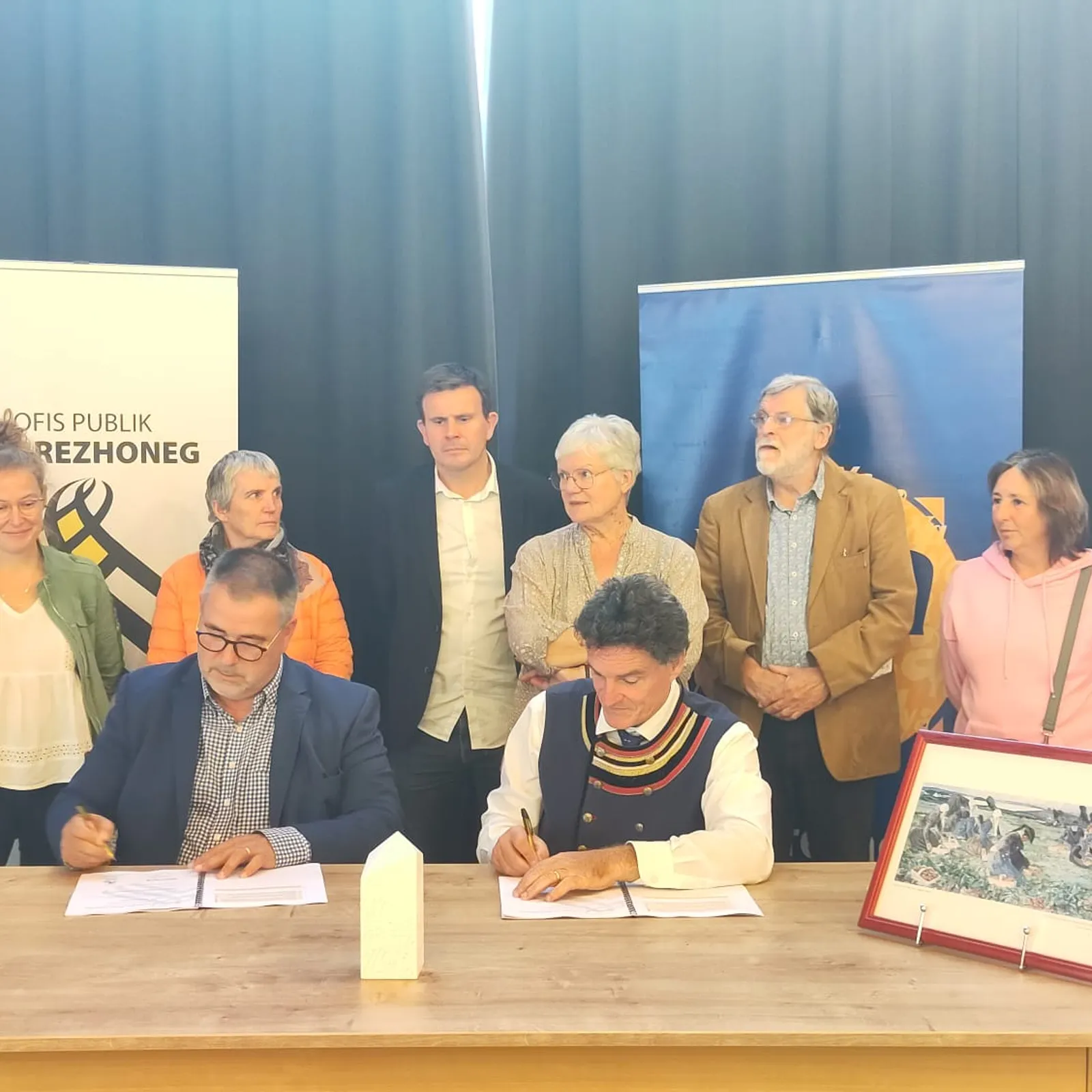 Gant hent 4re live "Ya d'ar brezhoneg" emañ Plougastel!