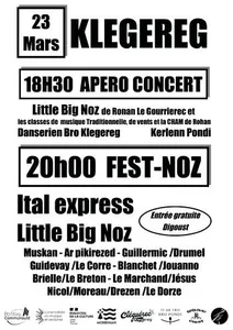 Fest Noz à Cléguérec : 200 artistes au rendez vous ! 