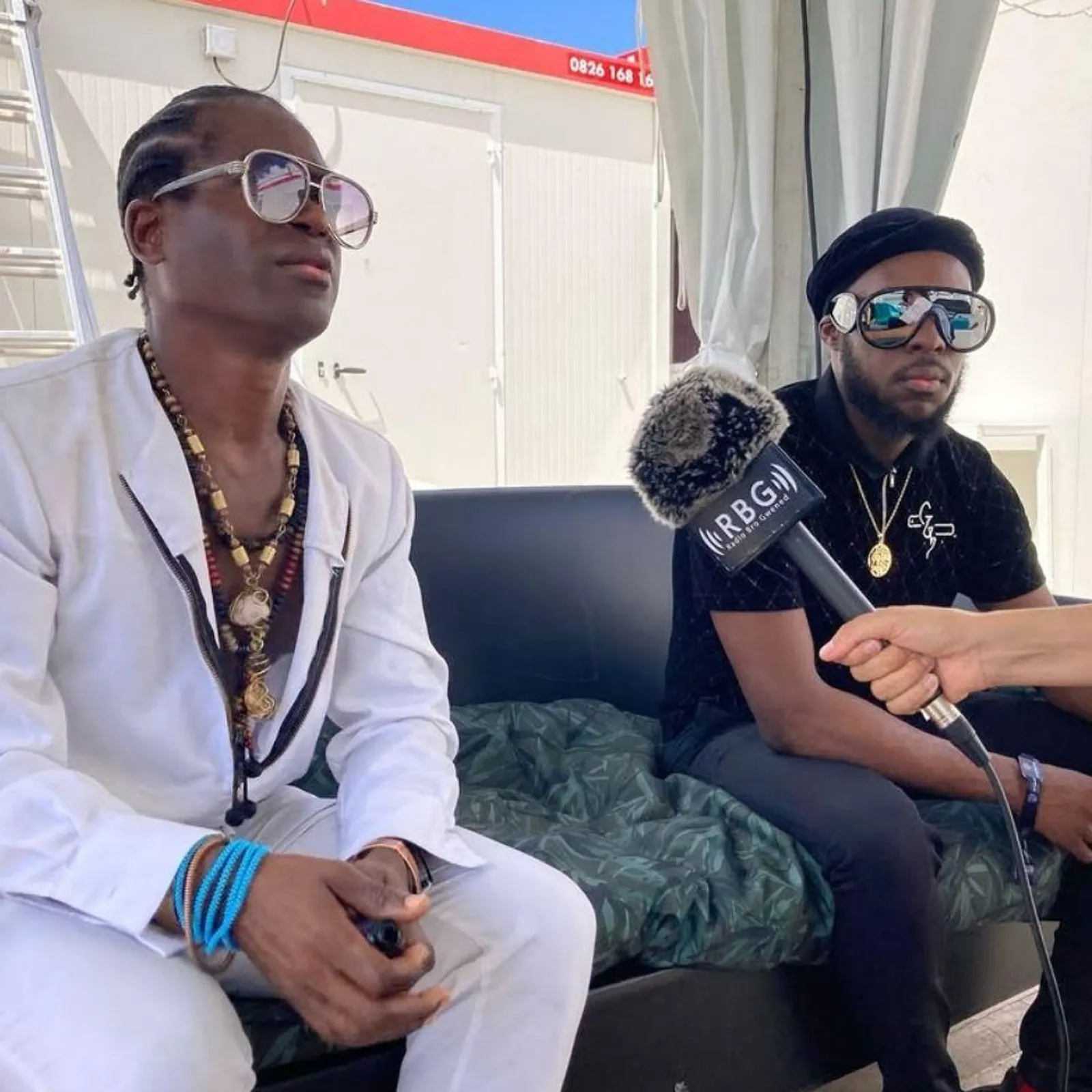 Sir. Chantz Powell, George Brown et le Breizh Amerika Collective