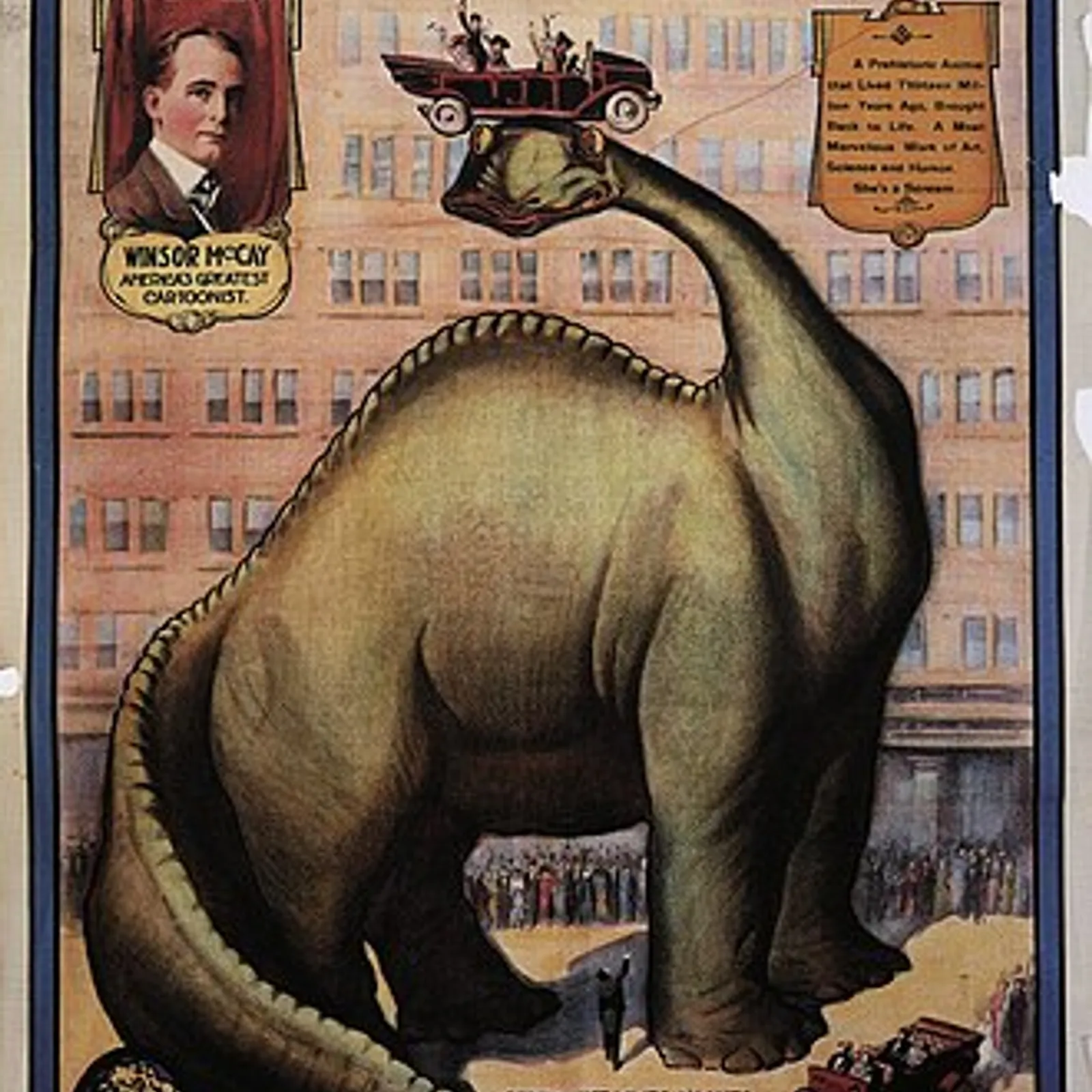 Sélection d'œuvres avec des dinosaures