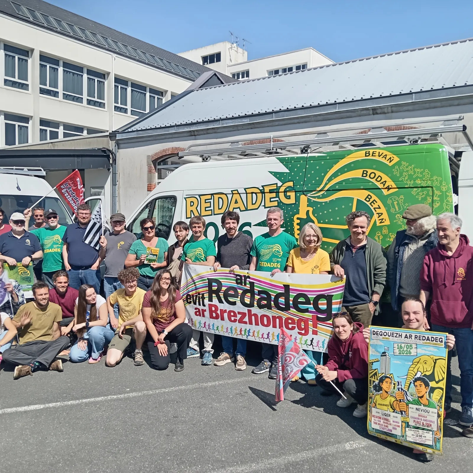 O tostaat emañ ar Redadeg