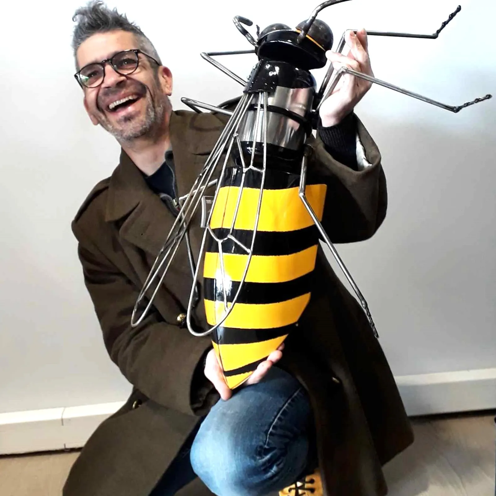 ZOOM - Reportages TIMBRE FM => Thierry JACQUES, sculpteur métal 