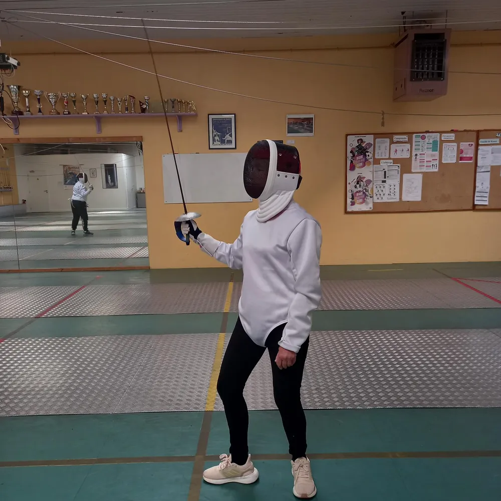 Escrime et cancer du sein - épisode 2,  à la salle d'armes