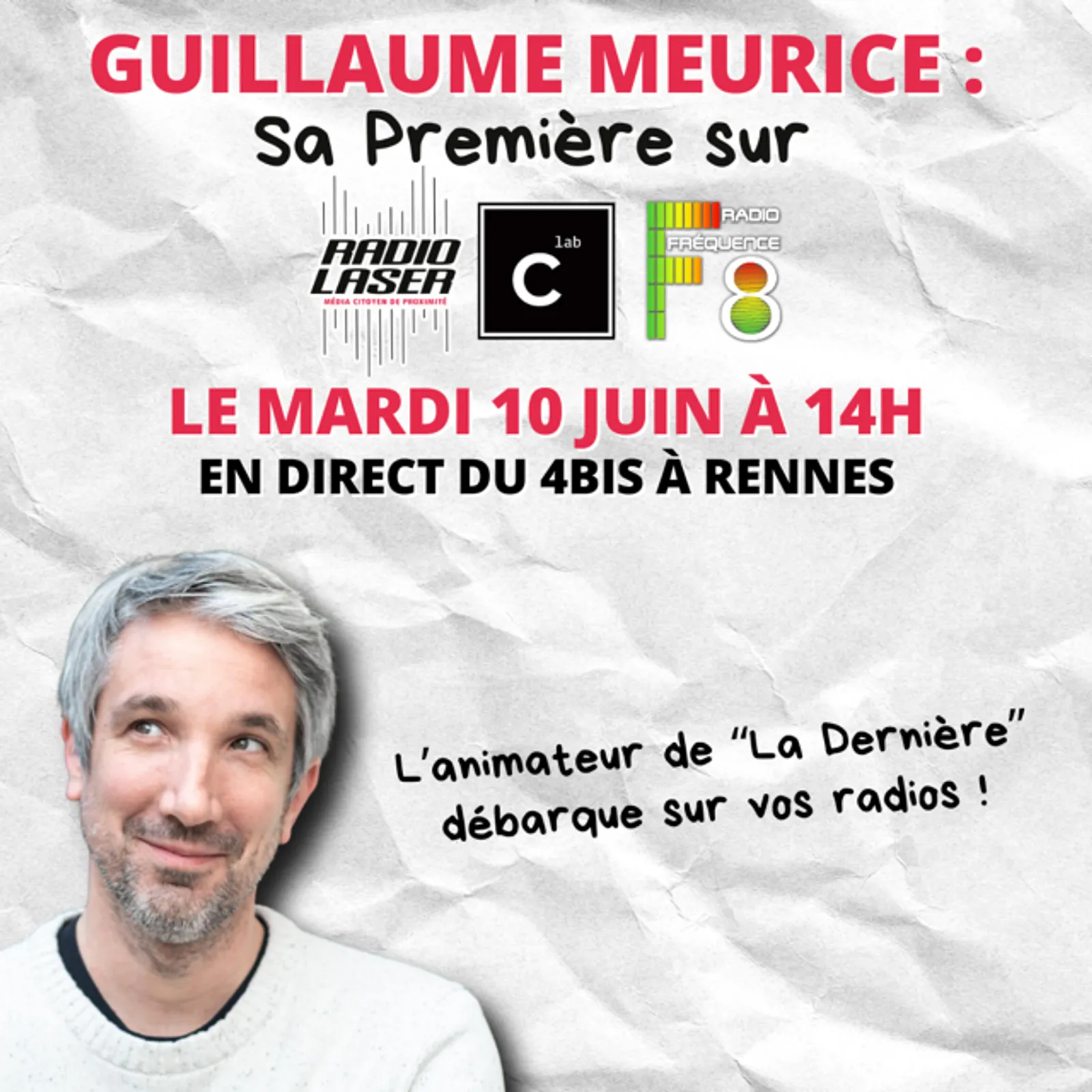 Au 4 Bis – Guillaume Meurice Prend Le Micro !