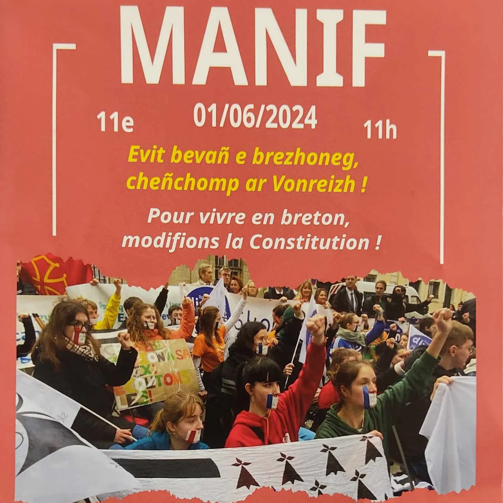 "Evit bevañ e brezhoneg, cheñchomp ar Vonreizh !"