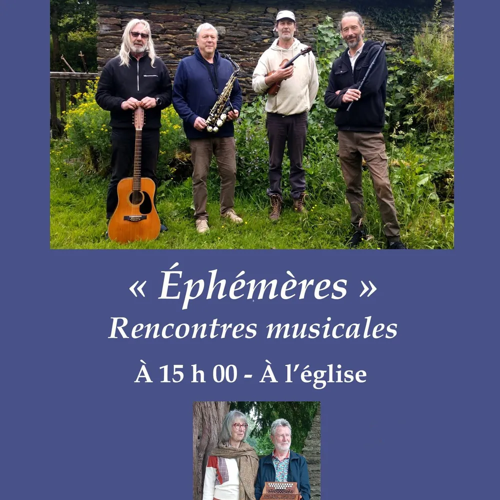 Rencontres musicales "éphémères" [Cartes blanches de Sainte-Brigitte]