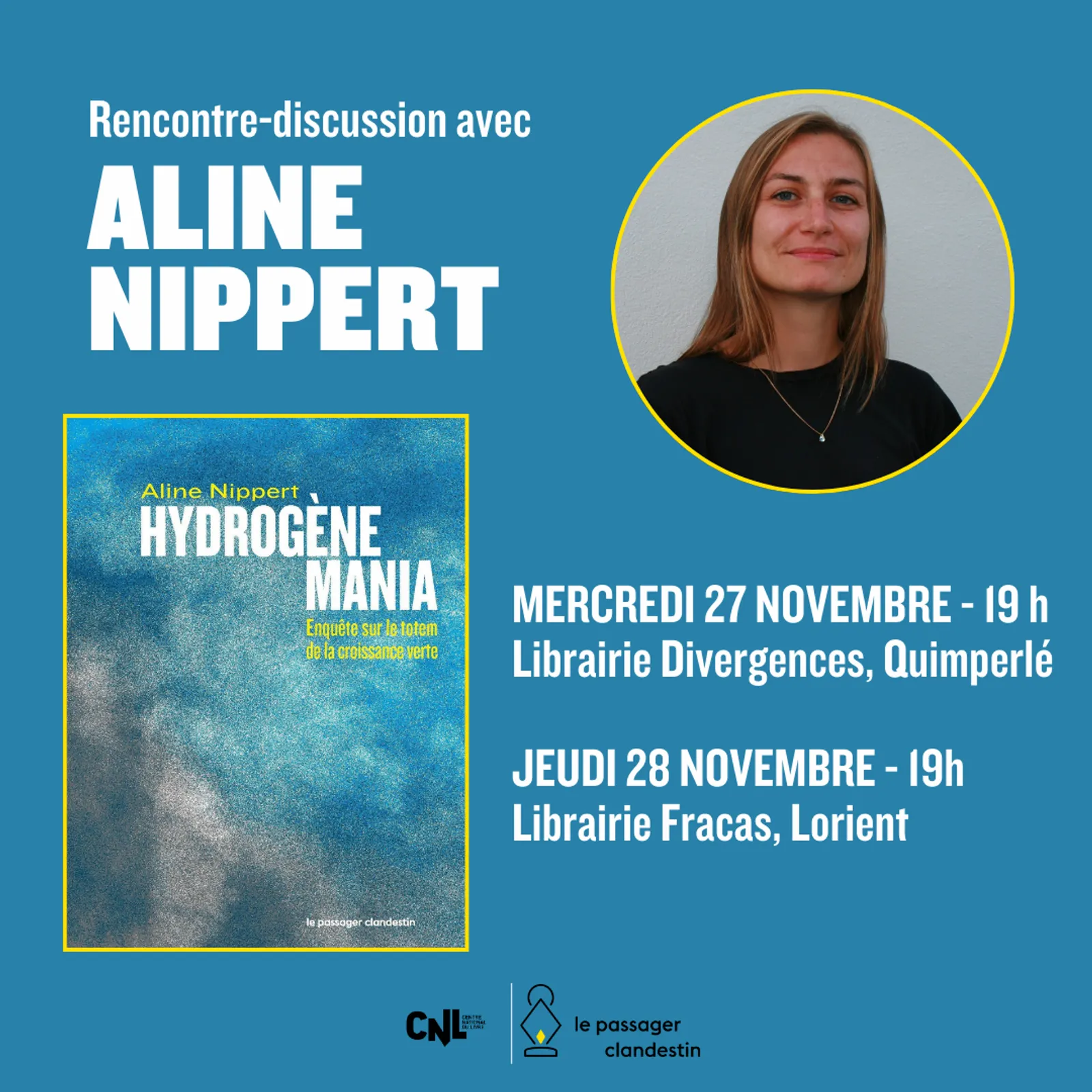 Hydrogène mania - Rencontre et discussion en librairies