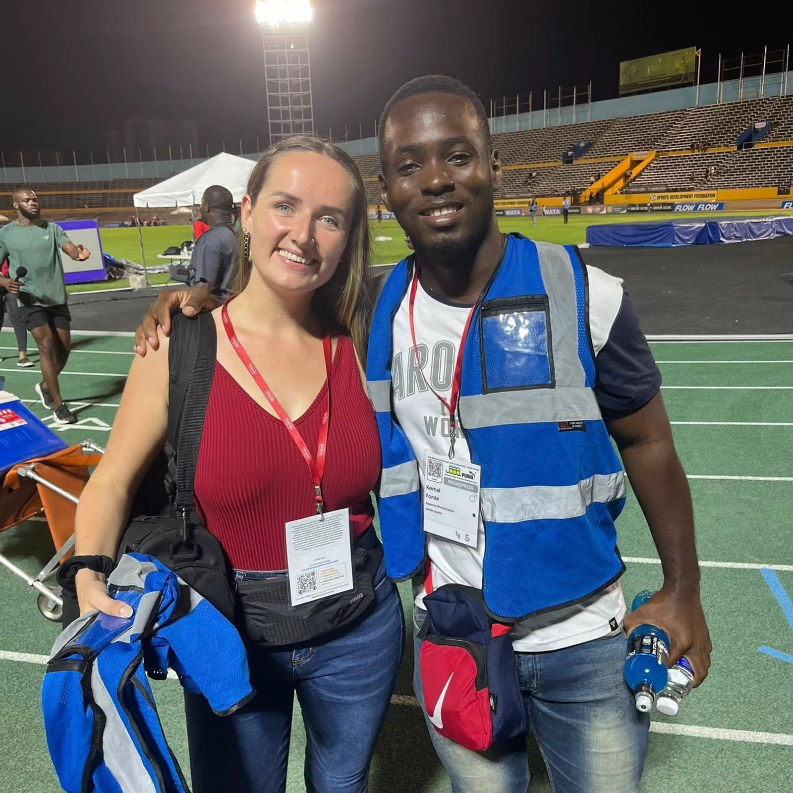 Enrollet 'neus Usain Bolt! Melena Helias zo kazetennerez sport 'ba Jamaika 