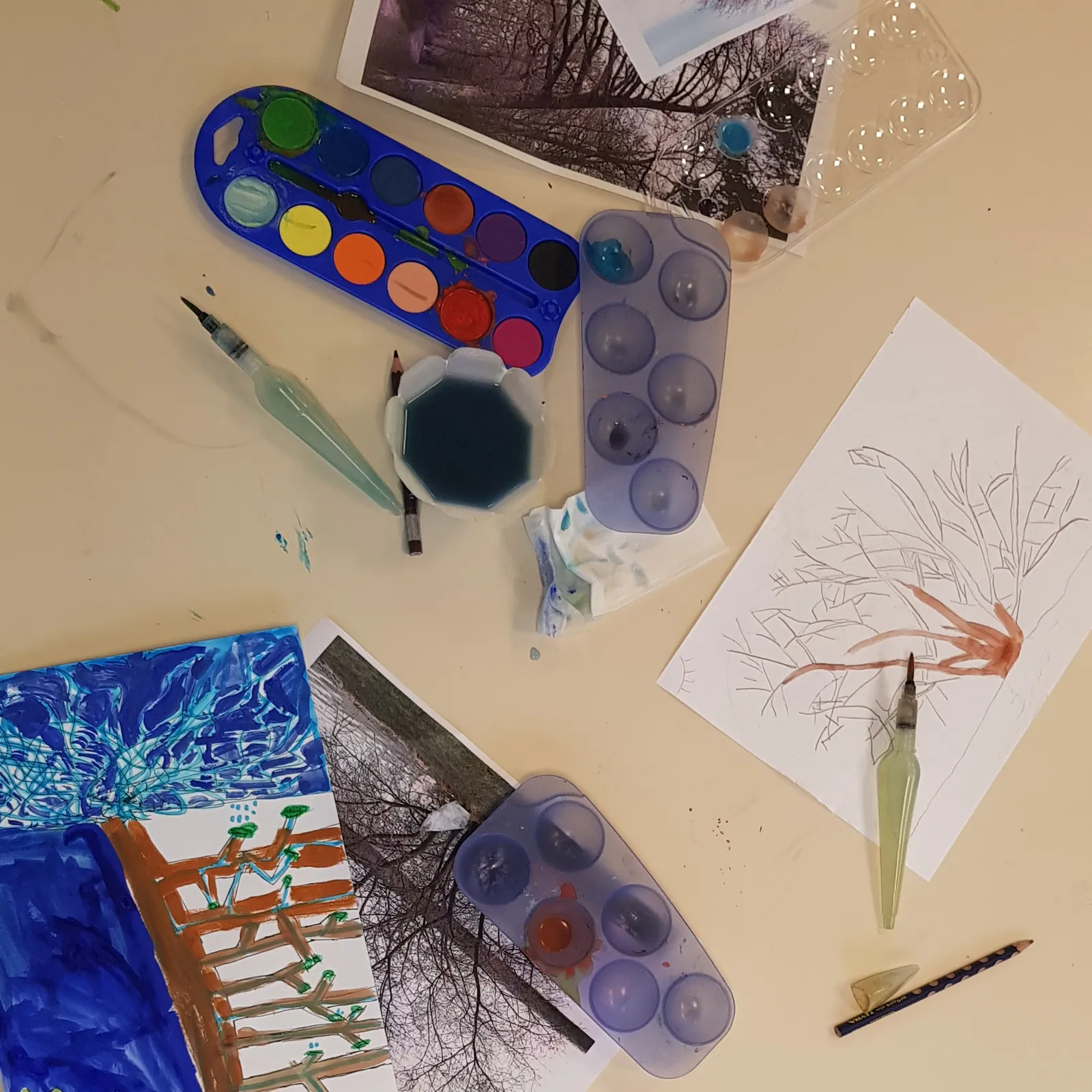 ATELIER RADIO => École publique Marthe Niel - Paimpont - Le chemin de l'eau - CM1 CM2 - La fontaine de Baranton