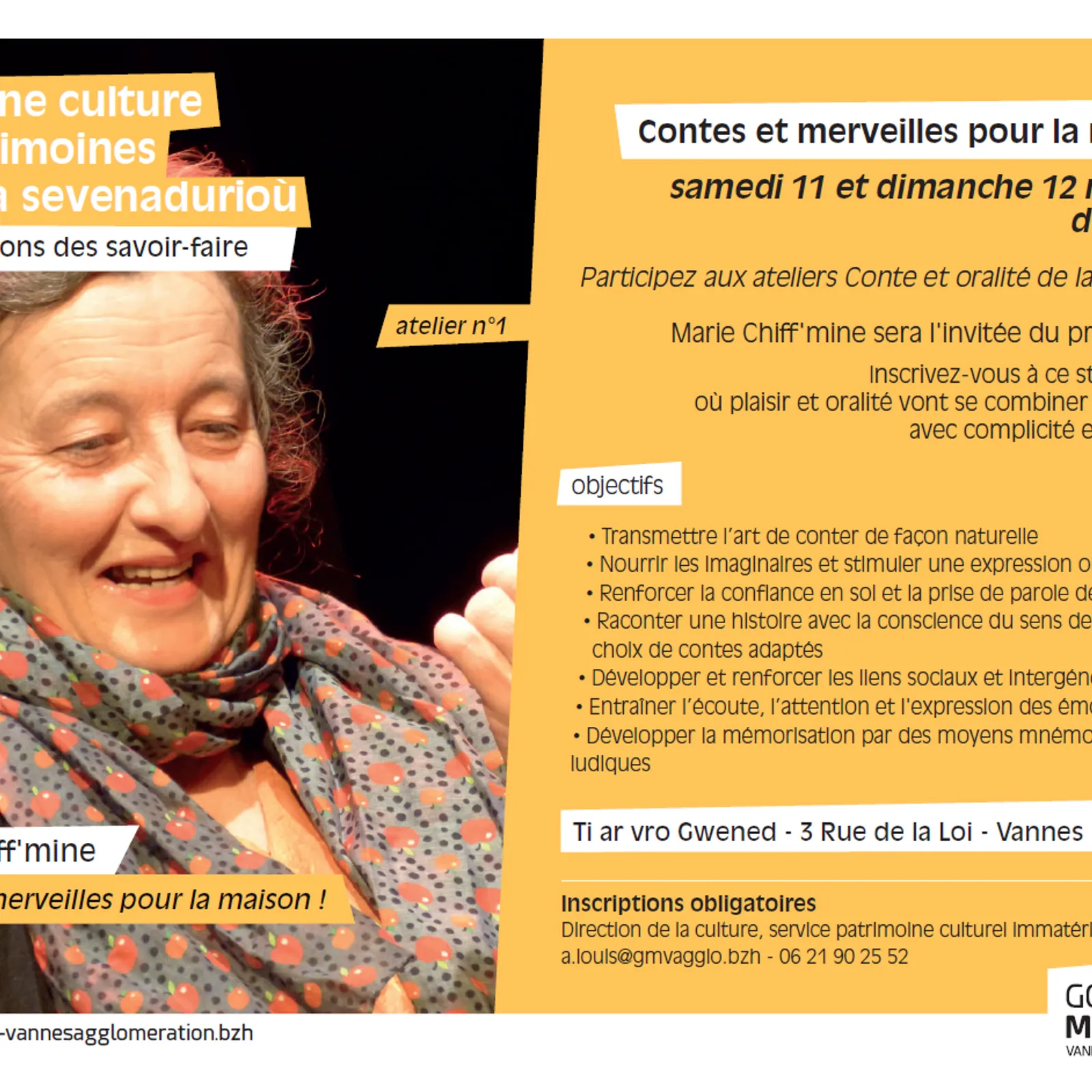 Marie Chiff'Mine, contes et merveilles pour la maison !