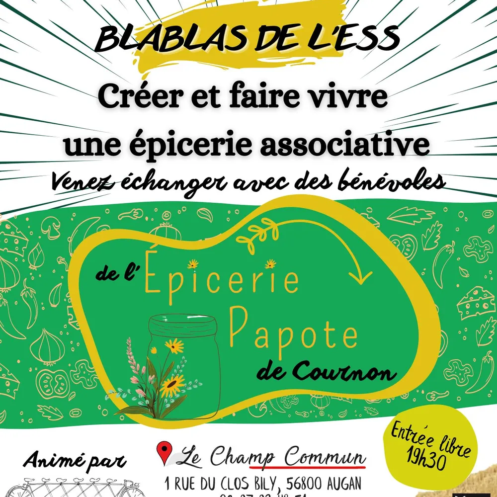 Créer et faire vivre une épicerie associative : l'épicerie Papote de Cournon [Blablas de l'ESS du 25/09/2024]