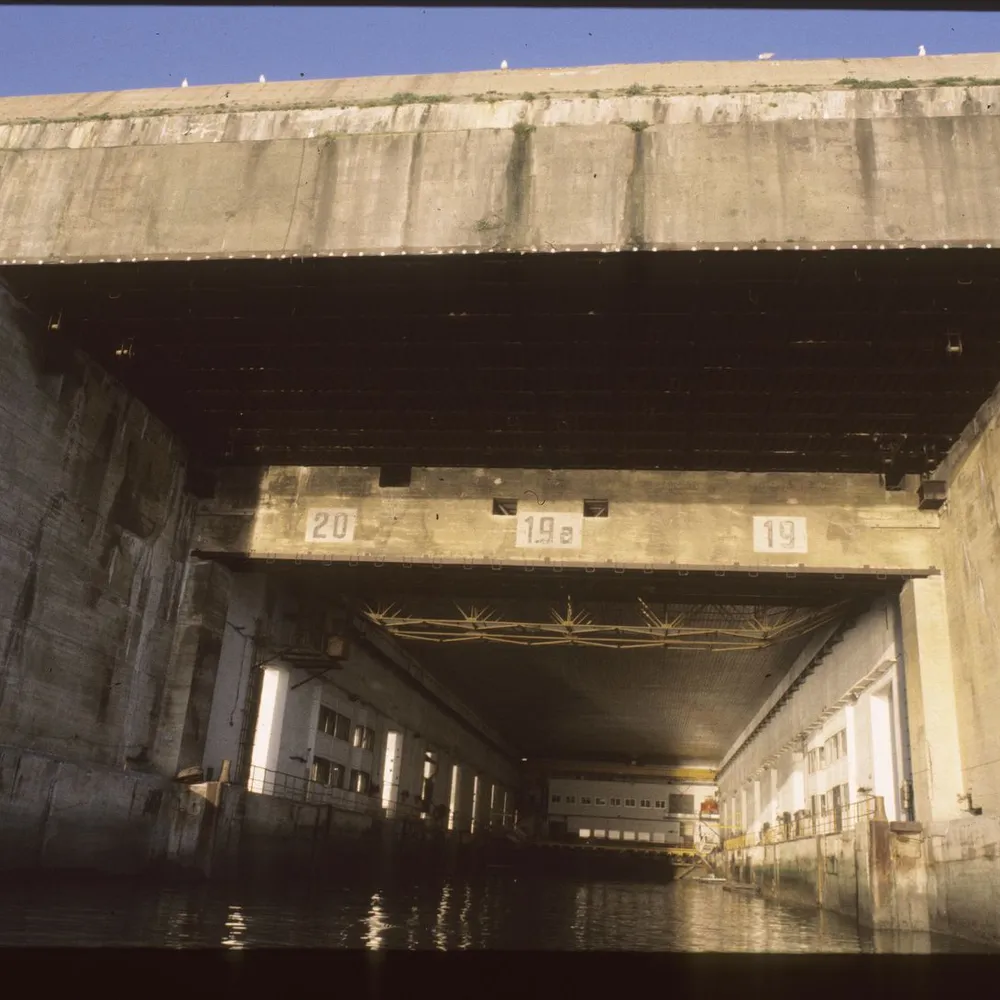 La base de sous-marins de Lorient