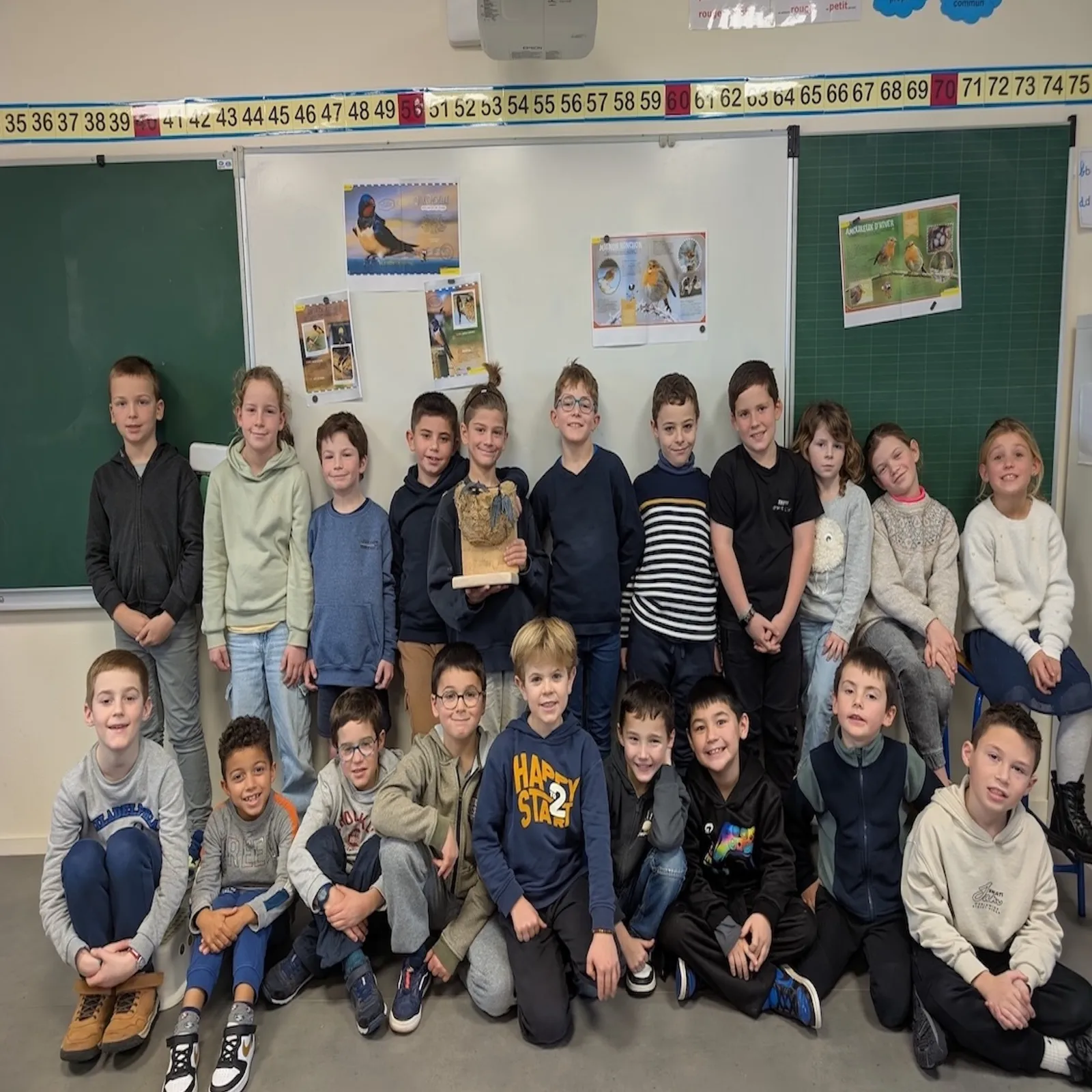 Une école vivante  ! Par les élèves de CE1- CE2 de l'école St Joseph de Sérent 
