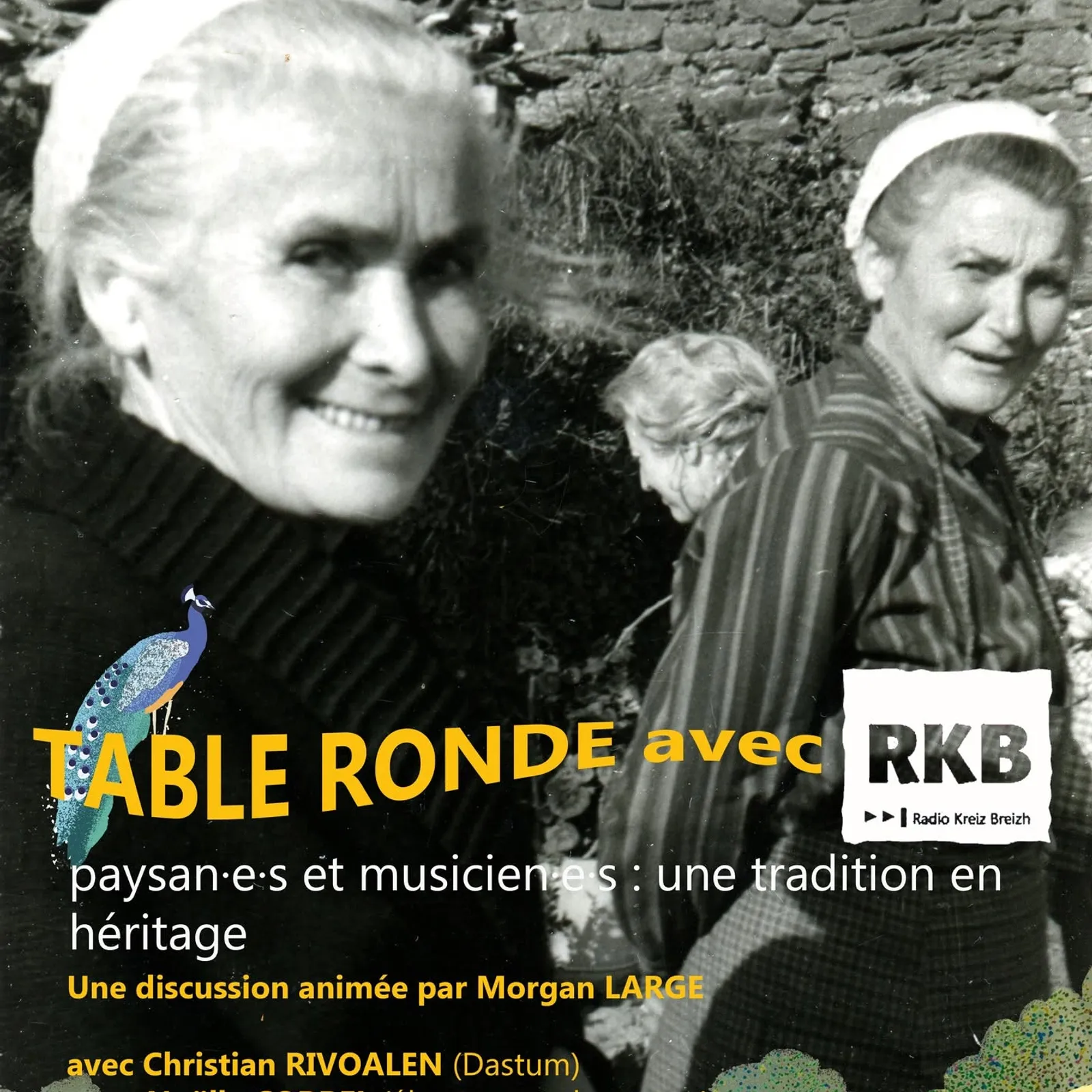 Table ronde Paysan.ne.s et musicien.ne.s une tradition en héritage enregistrée à Champ d'expression 2026 sur la ferme d'Erwann Le Creff