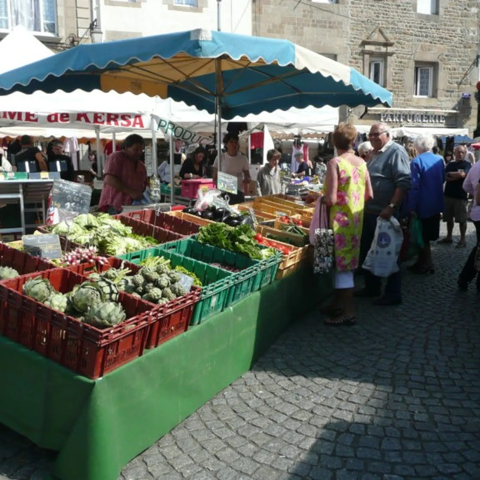 Au marché à Paimpol