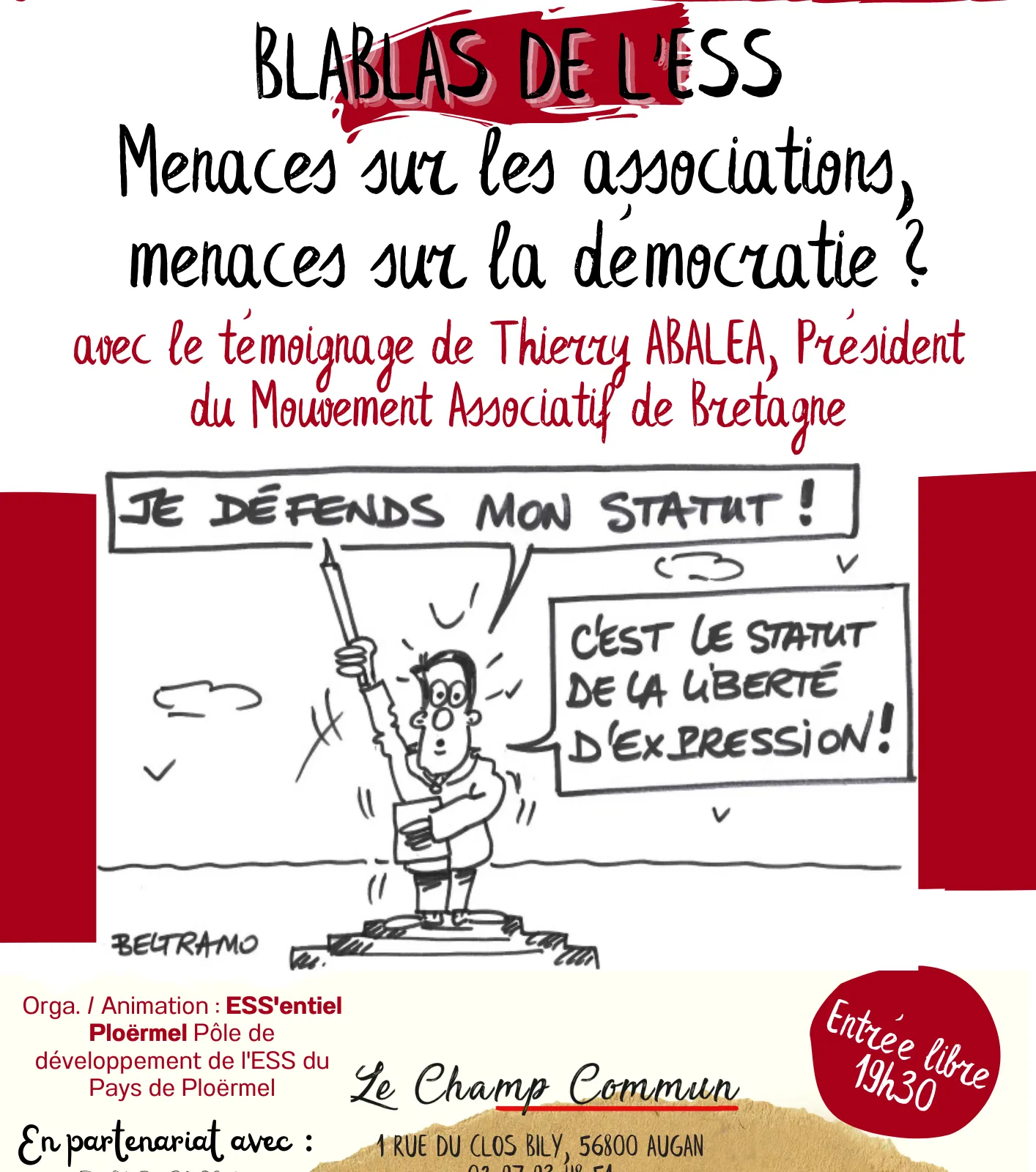 Menaces sur les associations, menaces sur la démocratie ?