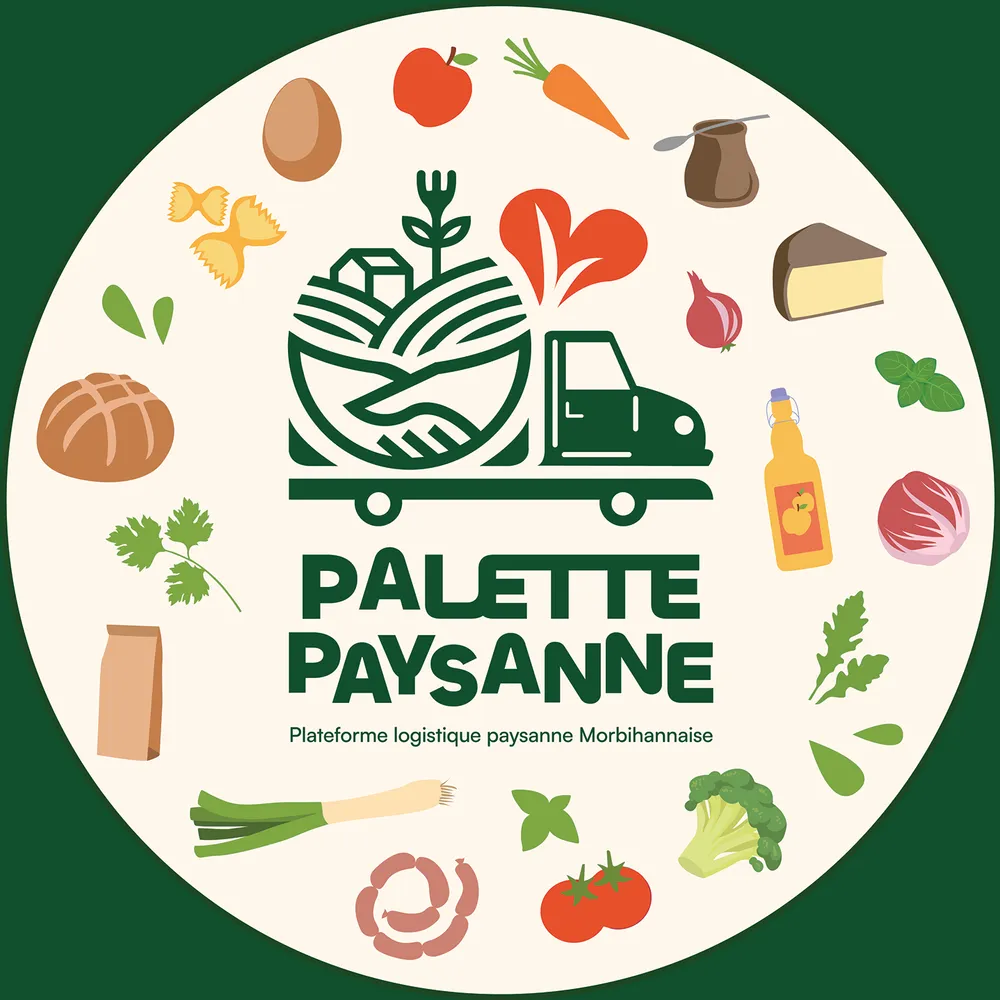 LE TIMBRE DU COIN 2025 => [INTW] PALETTE PAYSANNE - Plateforme logistique paysanne 56 - ROCHEFORT_EN_TERRE