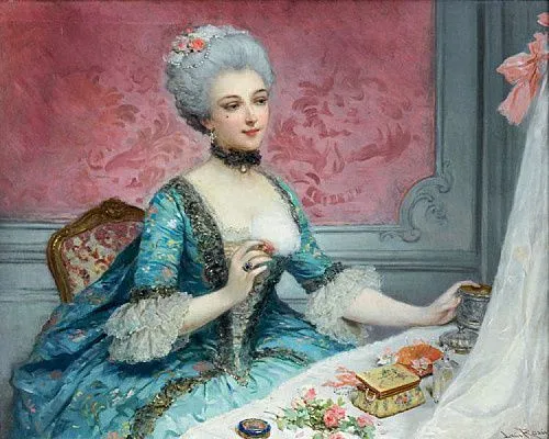 Le maquillage au 18e siècle
