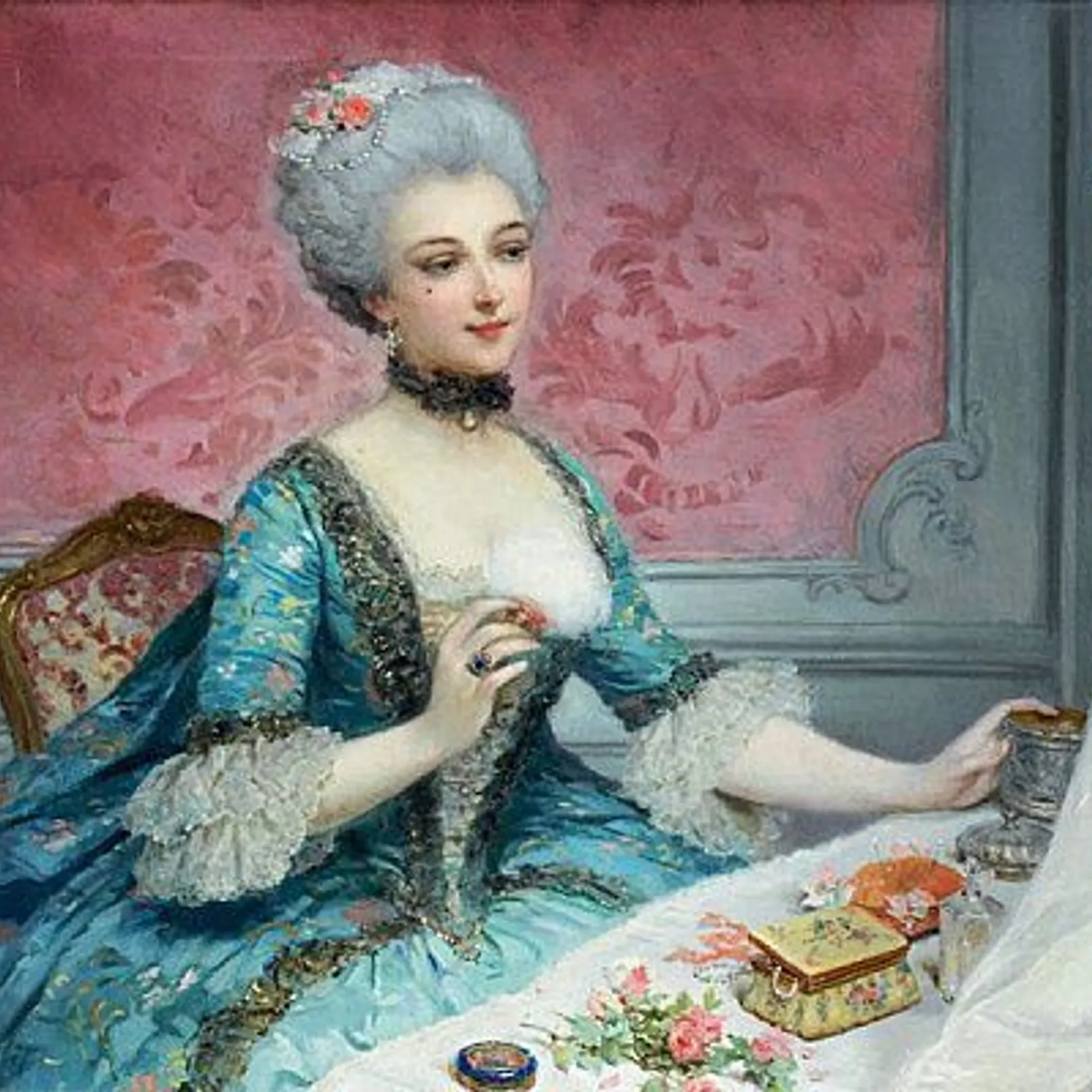 Le maquillage au 18e siècle