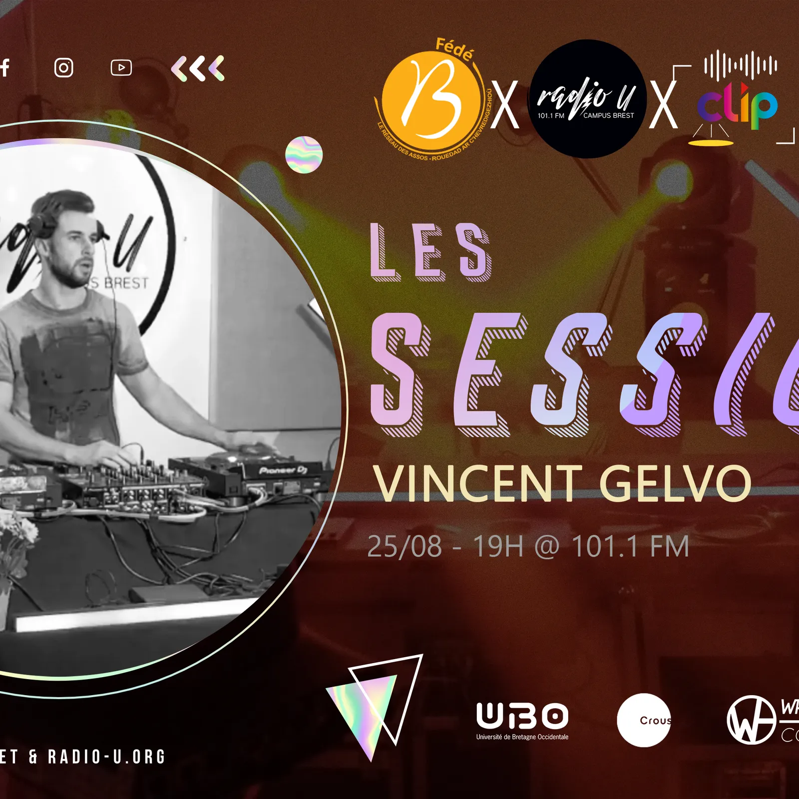 LES SESSIONS - VINCENT GELVO