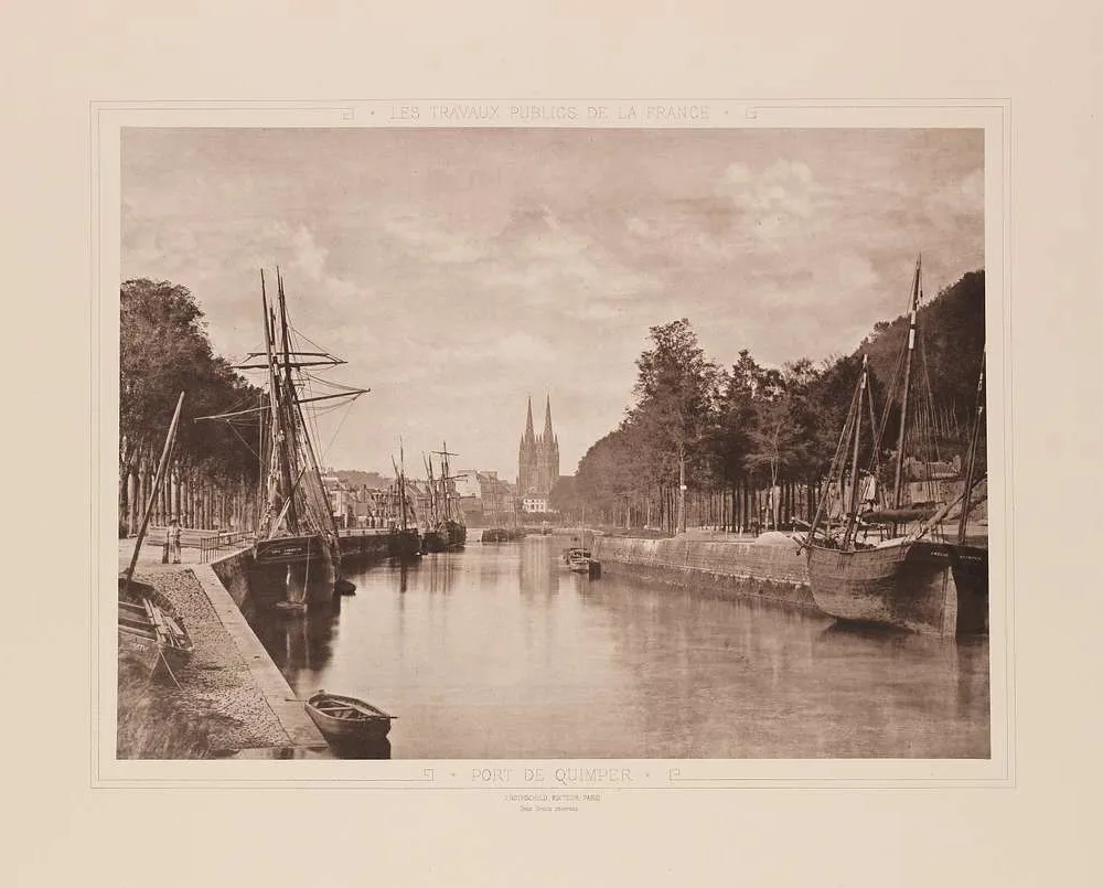 Quimper et le commerce