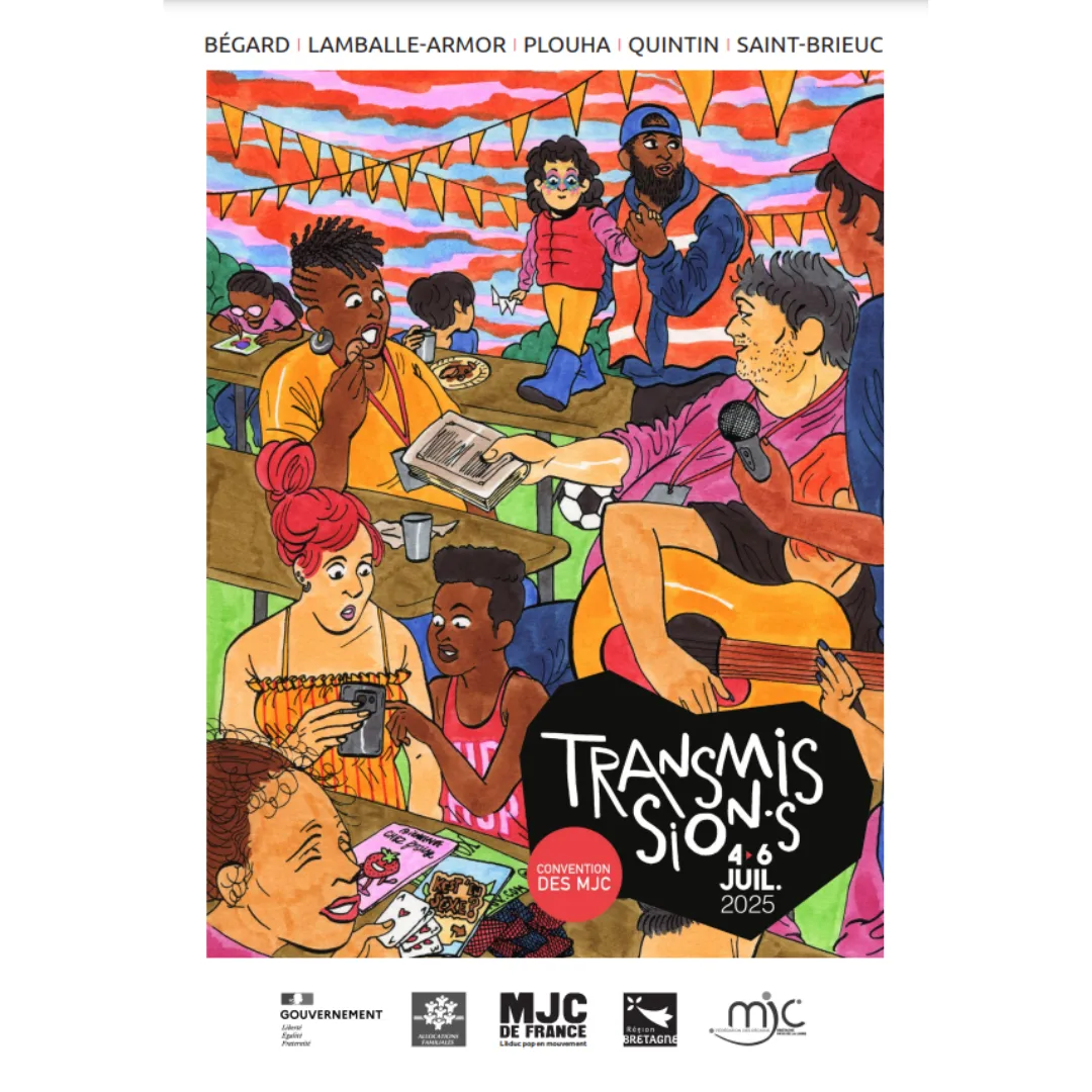 Les MJC de France en Convention nationale en Bretagne, ce week end (4, 5 et 6 juillet) !