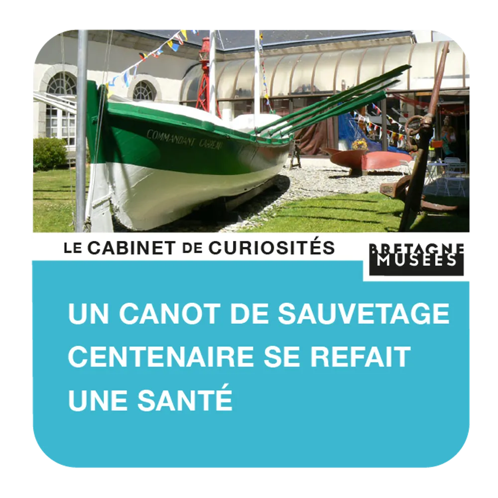 4. Un canot de sauvetage centenaire se refait une santé