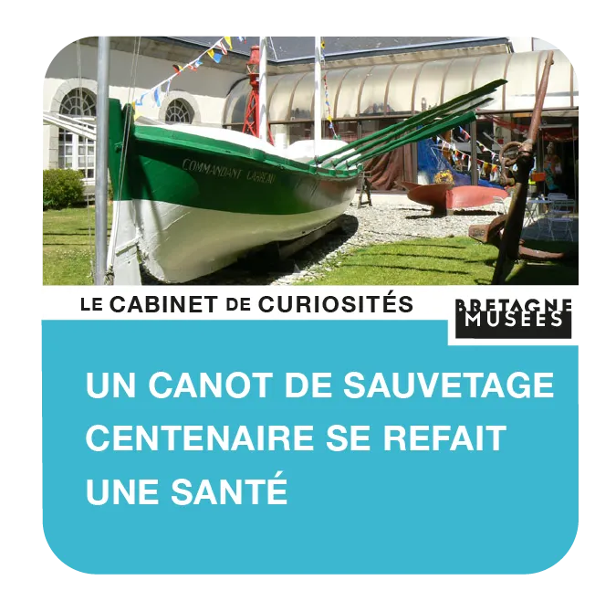 4. Un canot de sauvetage centenaire se refait une santé