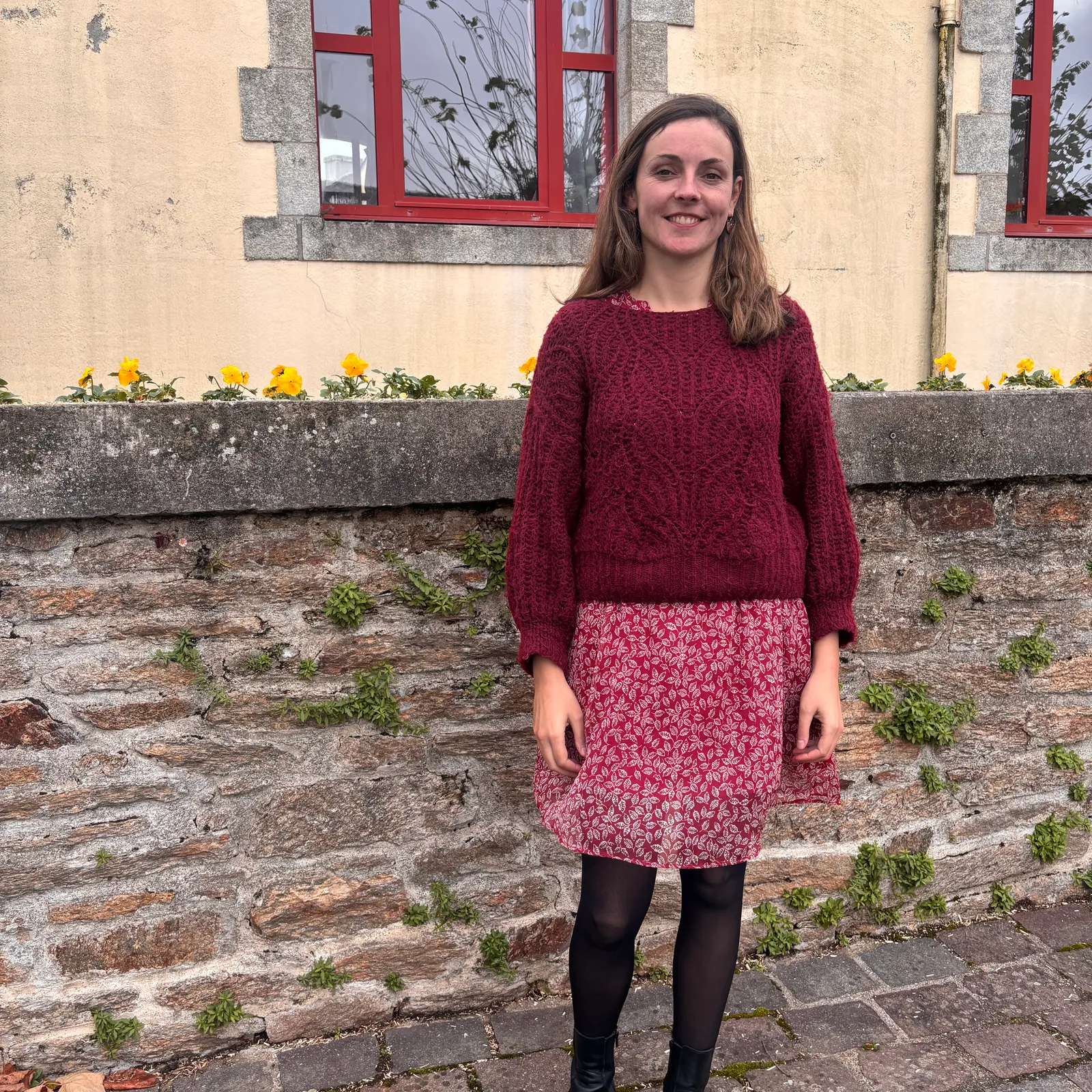 Elina Vandenbroucke, maire du Trévoux