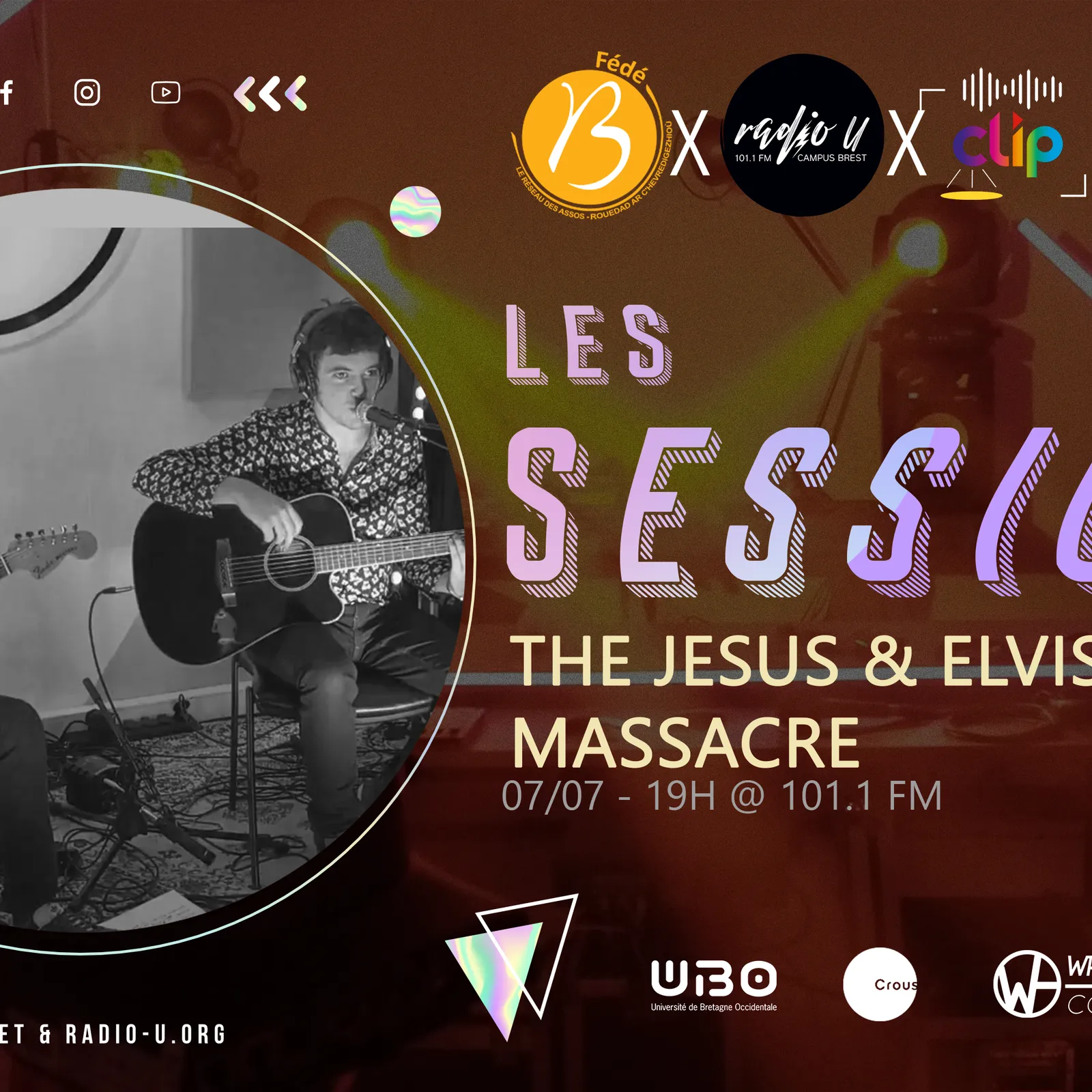 LES SESSIONS - THE JESUS AND ELVIS CHAINSAW MASSACRE