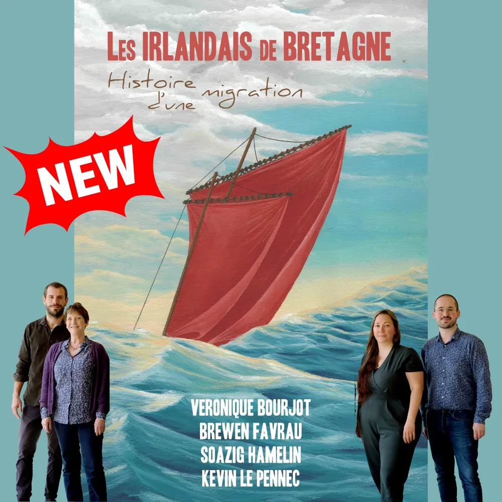 Les irlandais de Bretagne sortent leur premier opus, un livre CD