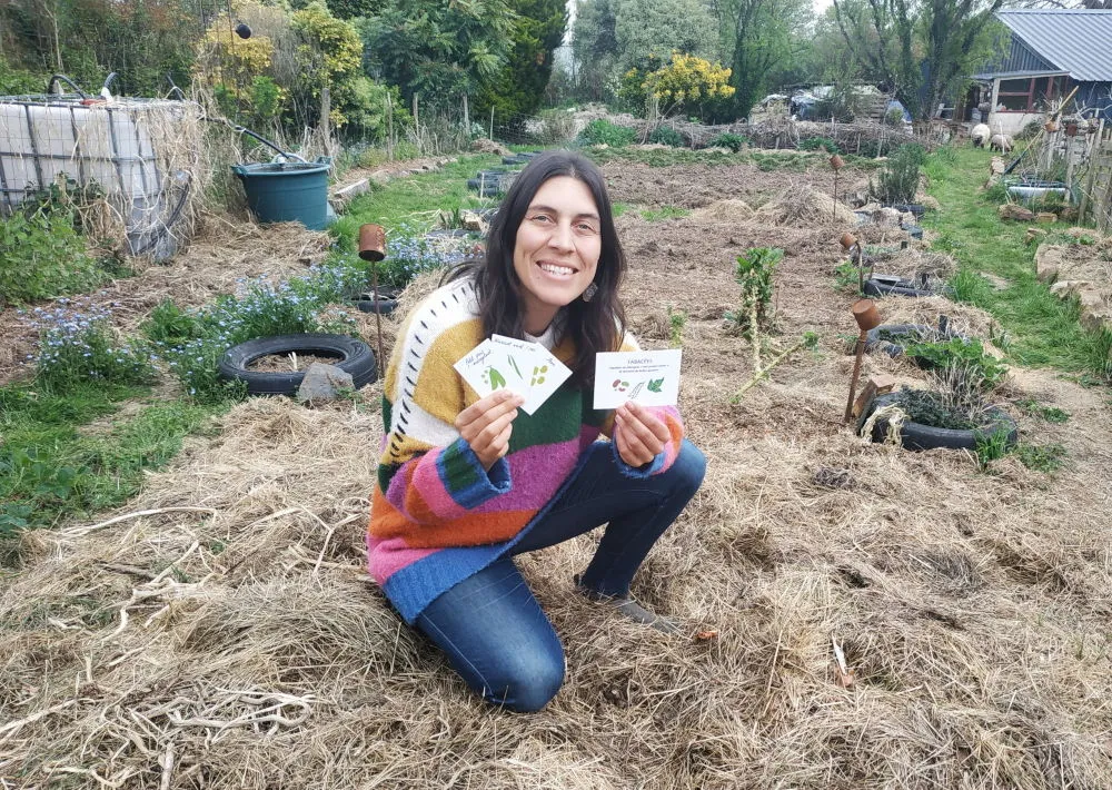 Les cartes légumes du Jardin Biskoul à Rostrenen par Florie Thielin ! 