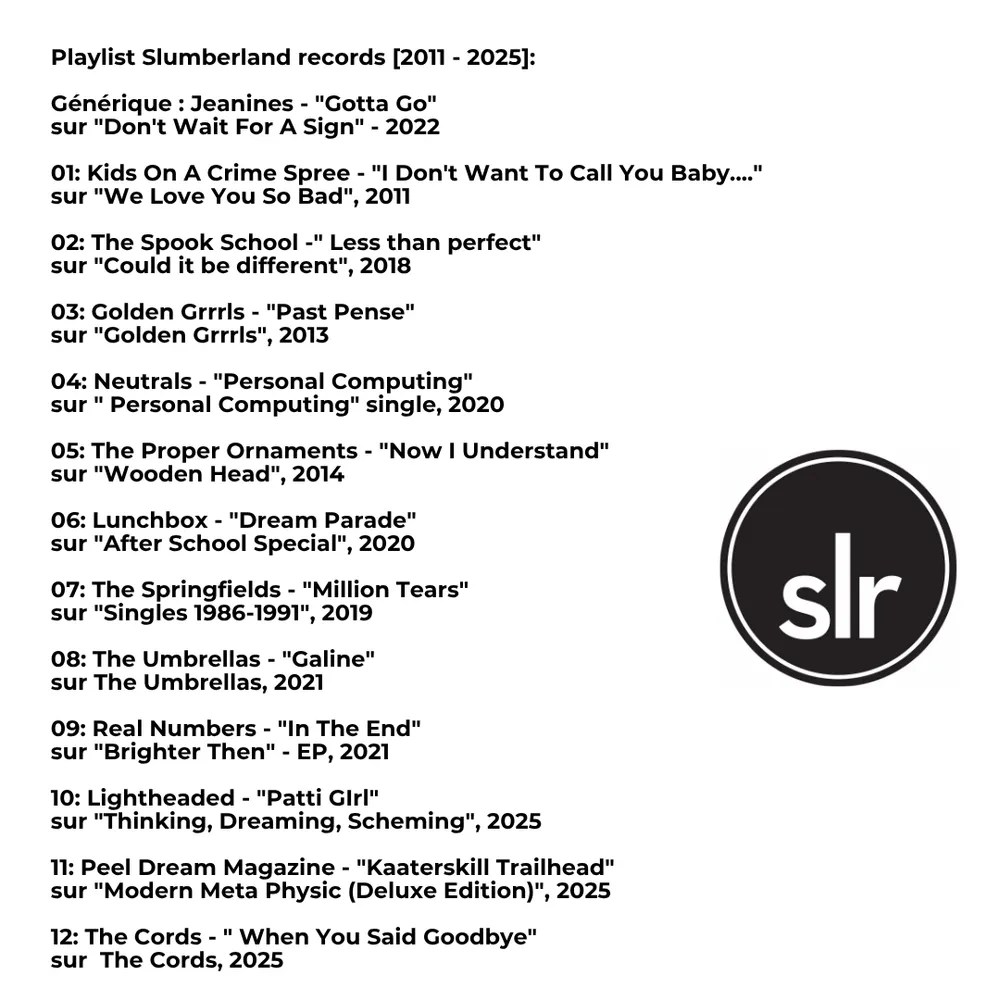  #82 Slumberland Records [2011-2025]