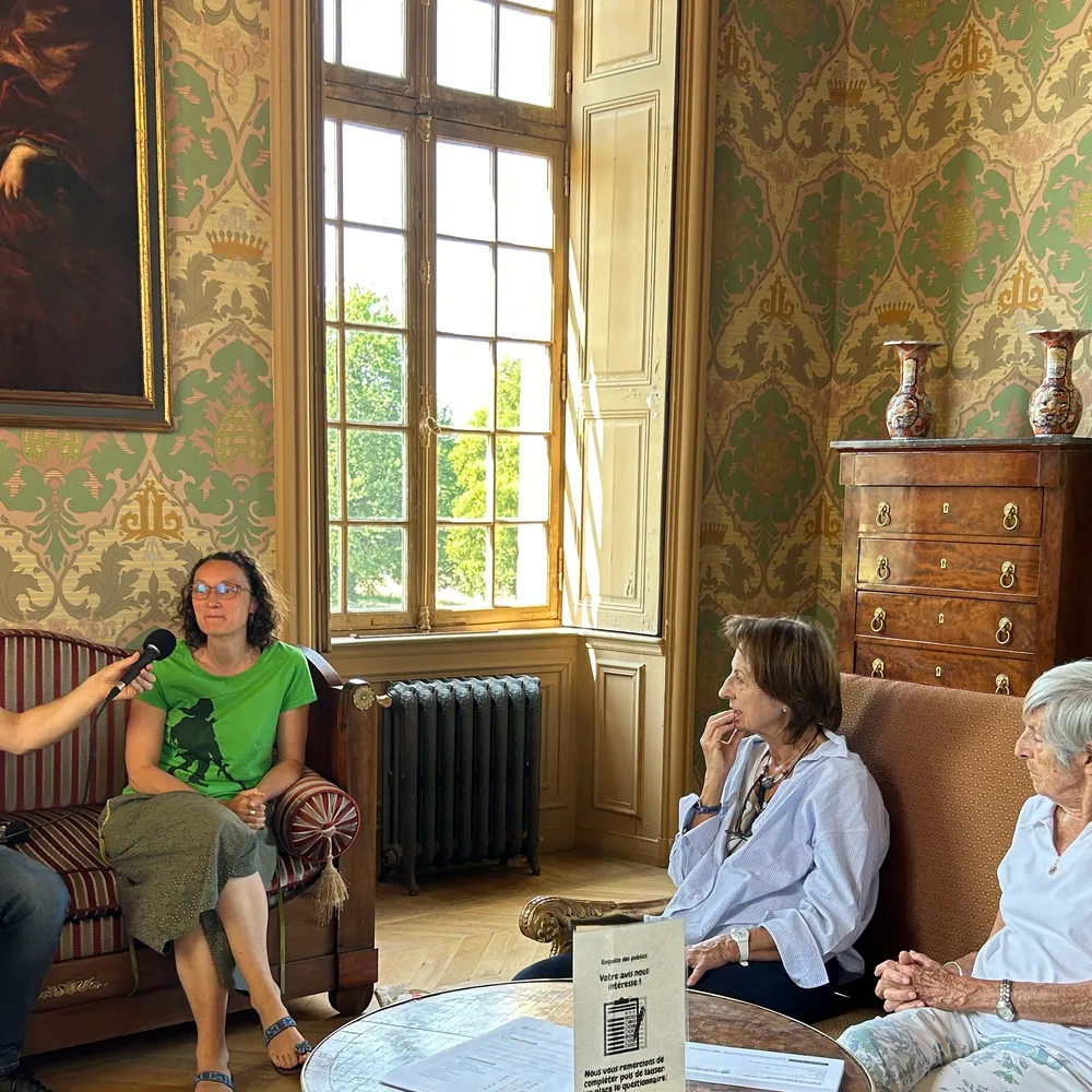 Visite à Kerguéhennec