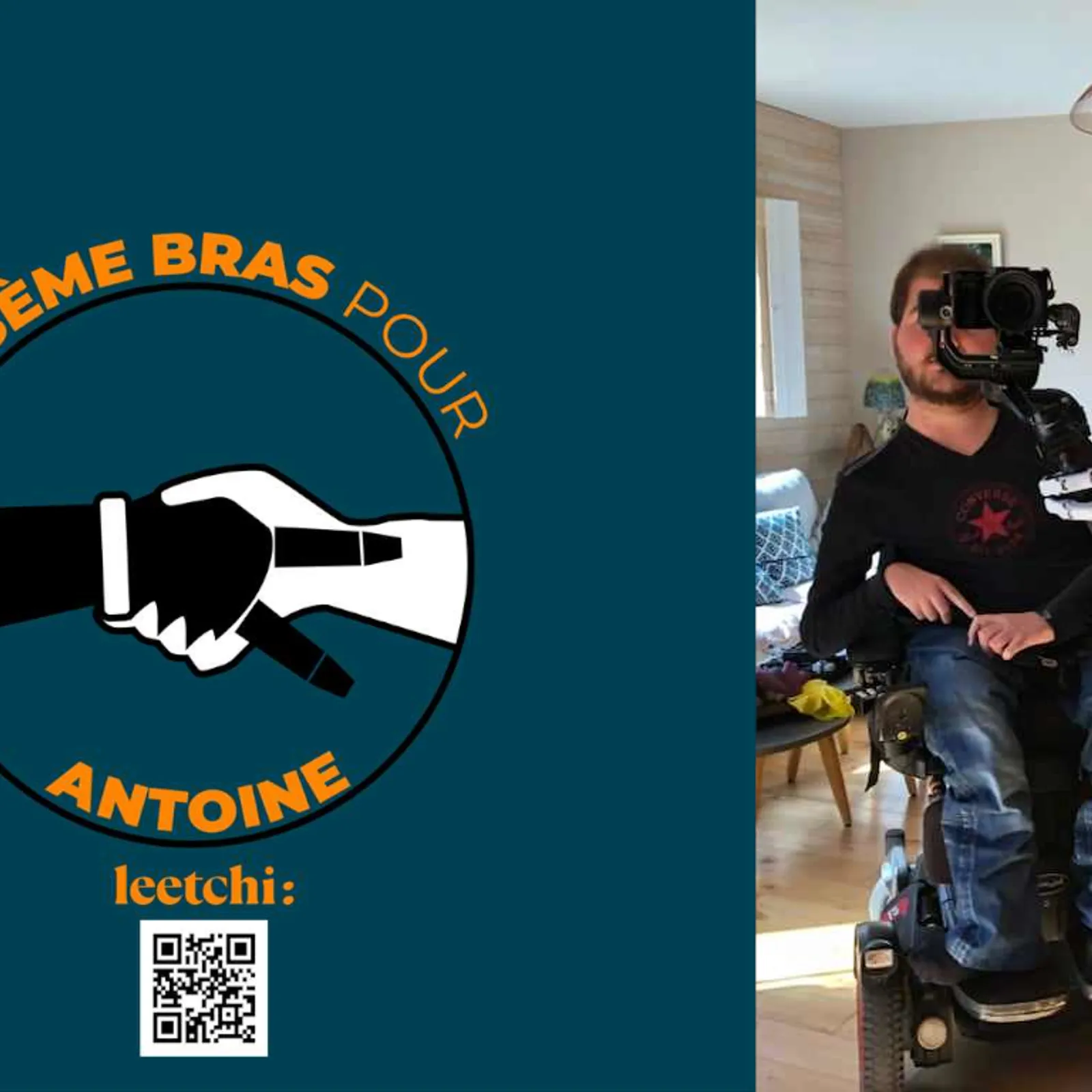 Un 3ème bras pour Antoine