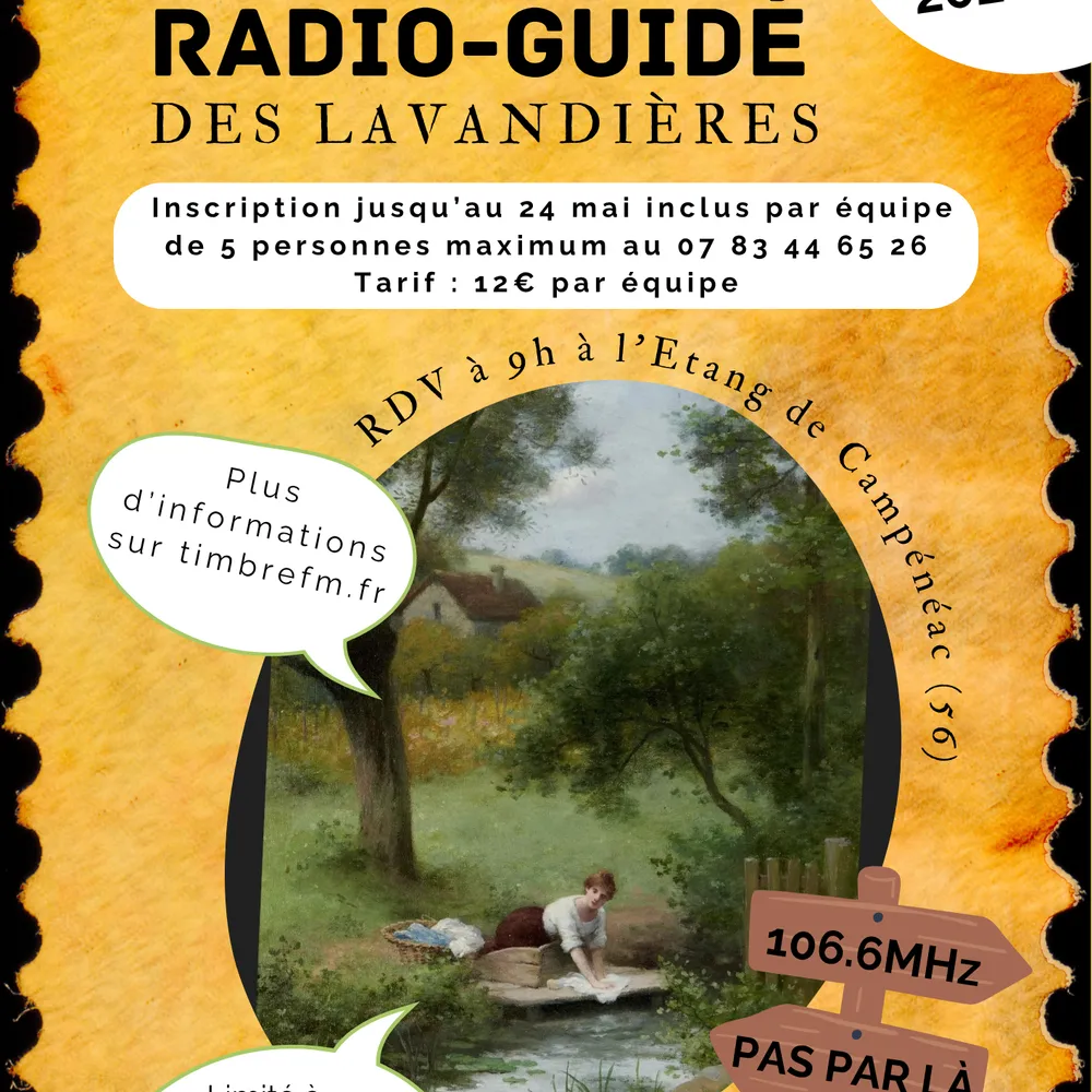 LE TIMBRE DU COIN 2026 => [INTW] Rallye-vélo radio guidé