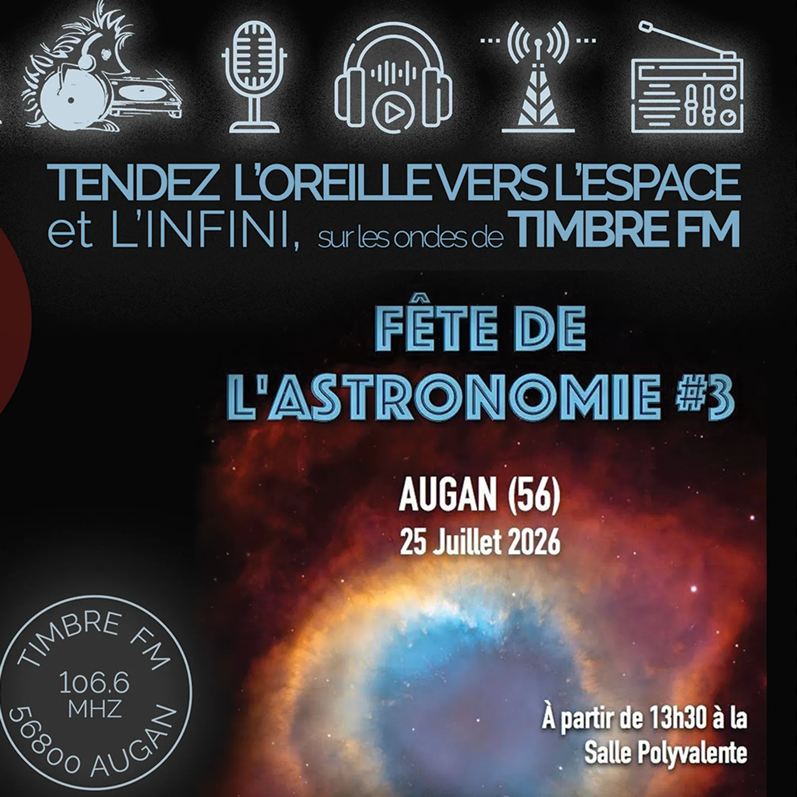La Fête de l'Astronomie #3 AUGAN - Conférence II - Tanguy Grall - 25 juillet 2026